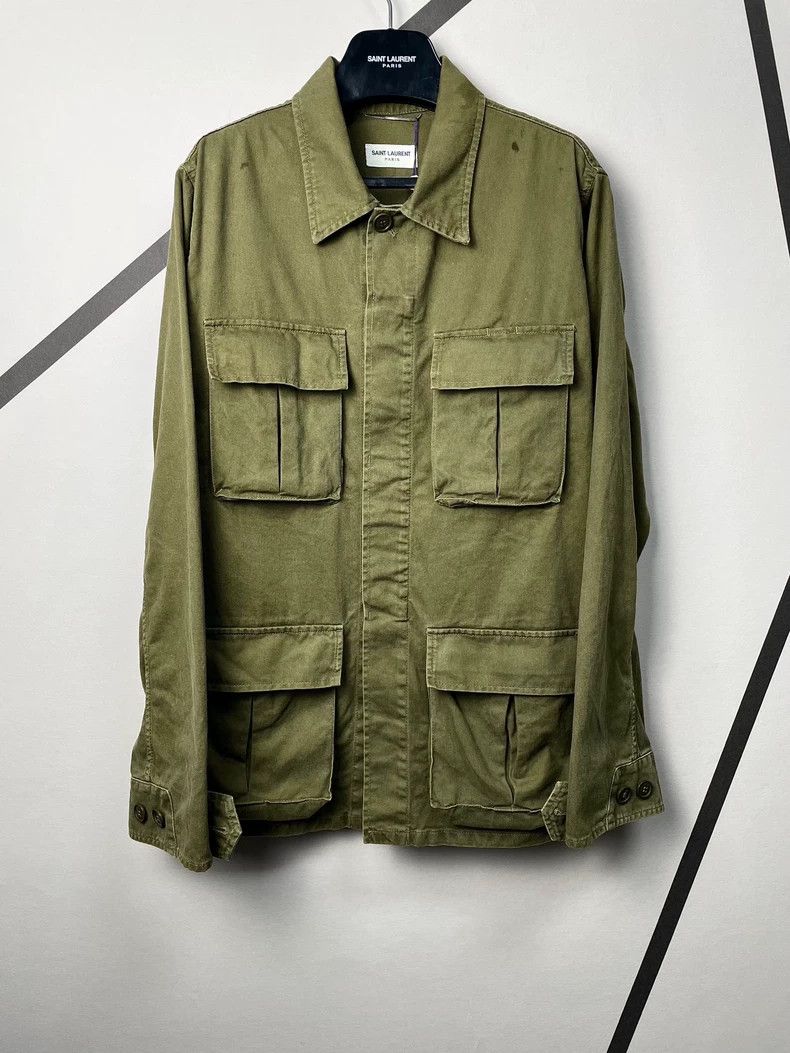 Saint Laurent Safari Jacket | Grailed