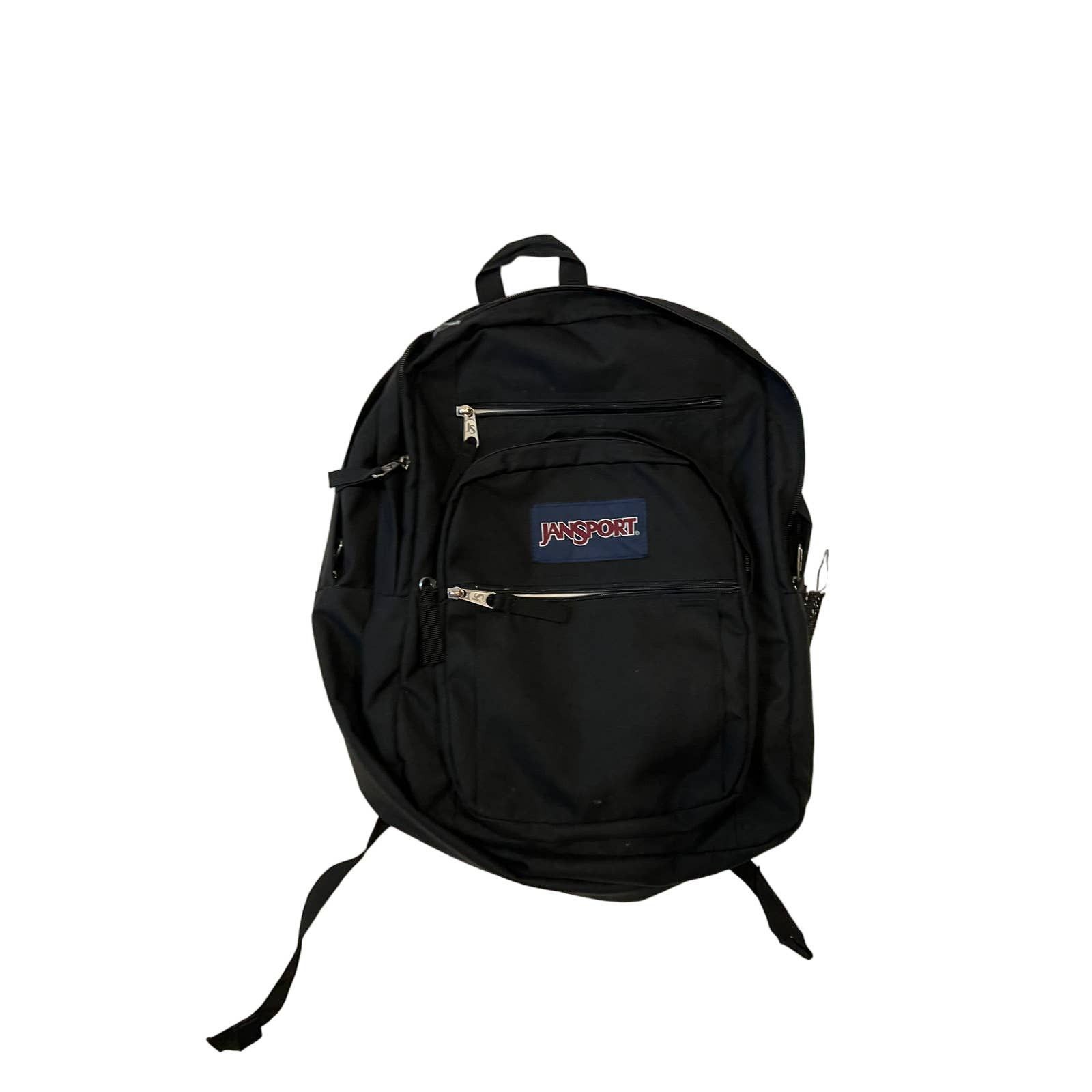 Jansport JanSport Black 3 Section Padded Backpack Grailed