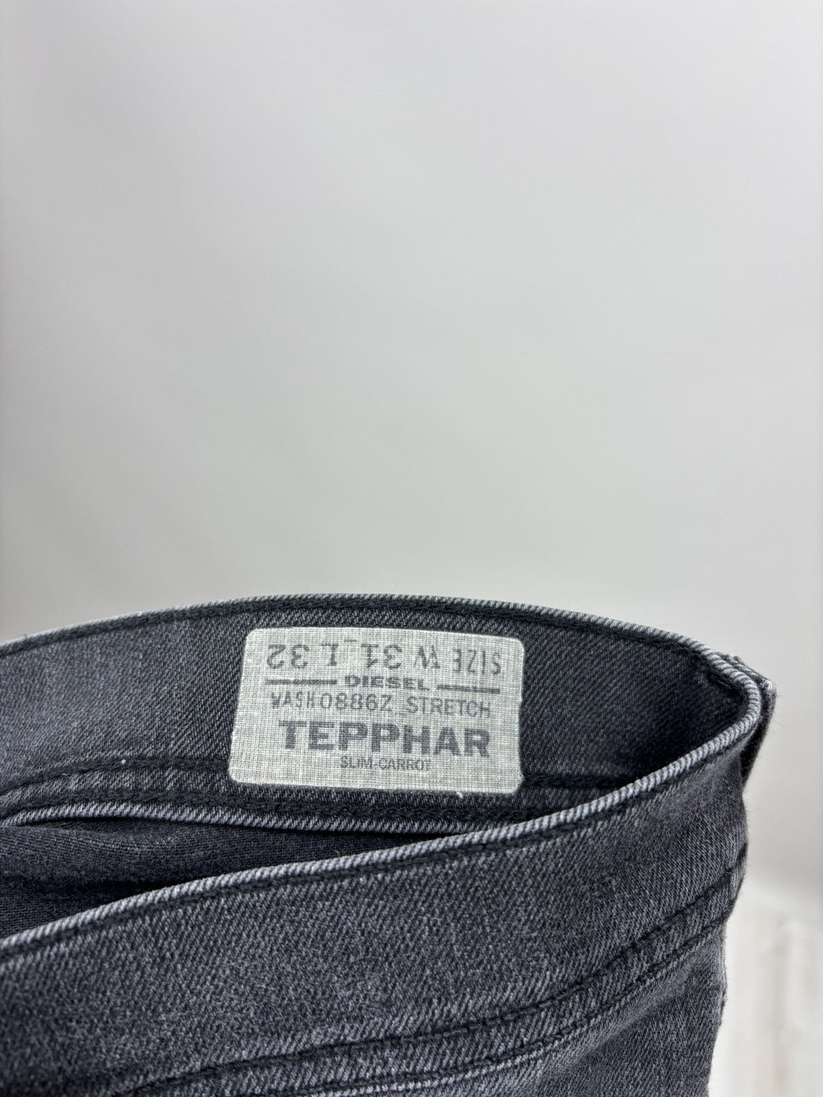 Diesel Mens jeans Diesel Size 31 Color Black/Gray Size US 31 - 11 Thumbnail