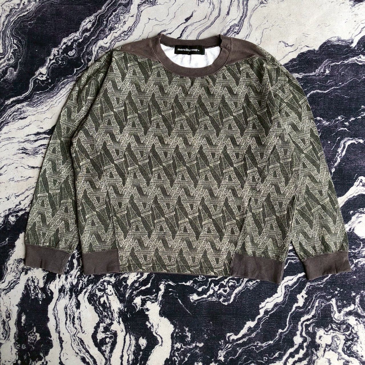 mercibeaucoup mercibeaucoup Jacquard Logo Crewneck Size US M / EU 48-50 / 2 - 1 Thumbnail