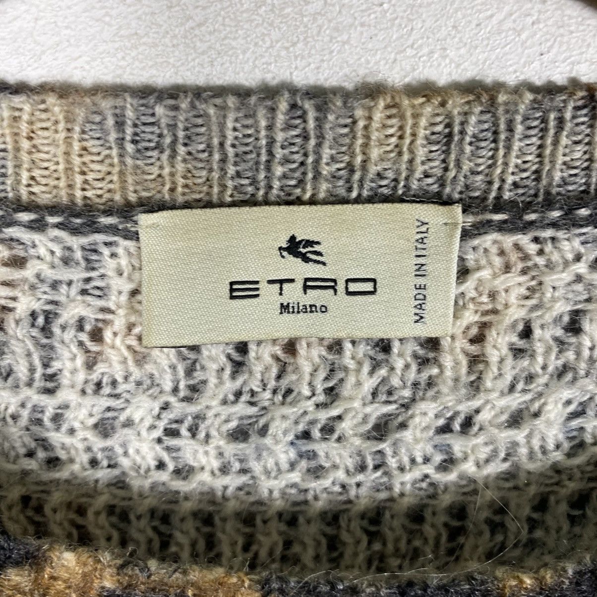 Etro Etro Multicolor Geometric and Animal Print Sweater Knit Size M / US 6-8 / IT 42-44 - 10 Thumbnail