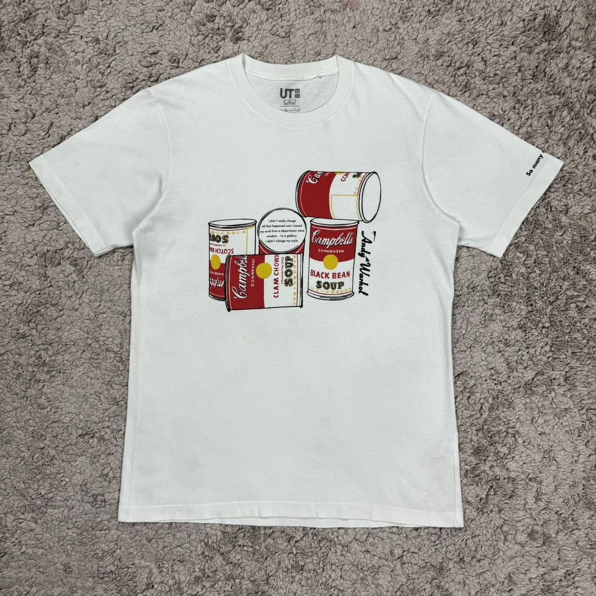 Uniqlo Andy Warhol Campbells T-shirt