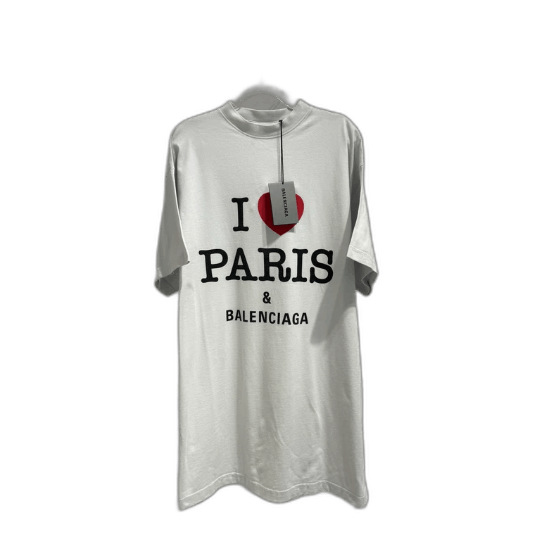 Balenciaga Balenciaga Paris Olympics Heart Print Tee Size US M / EU 48-50 / 2 - 1 Thumbnail