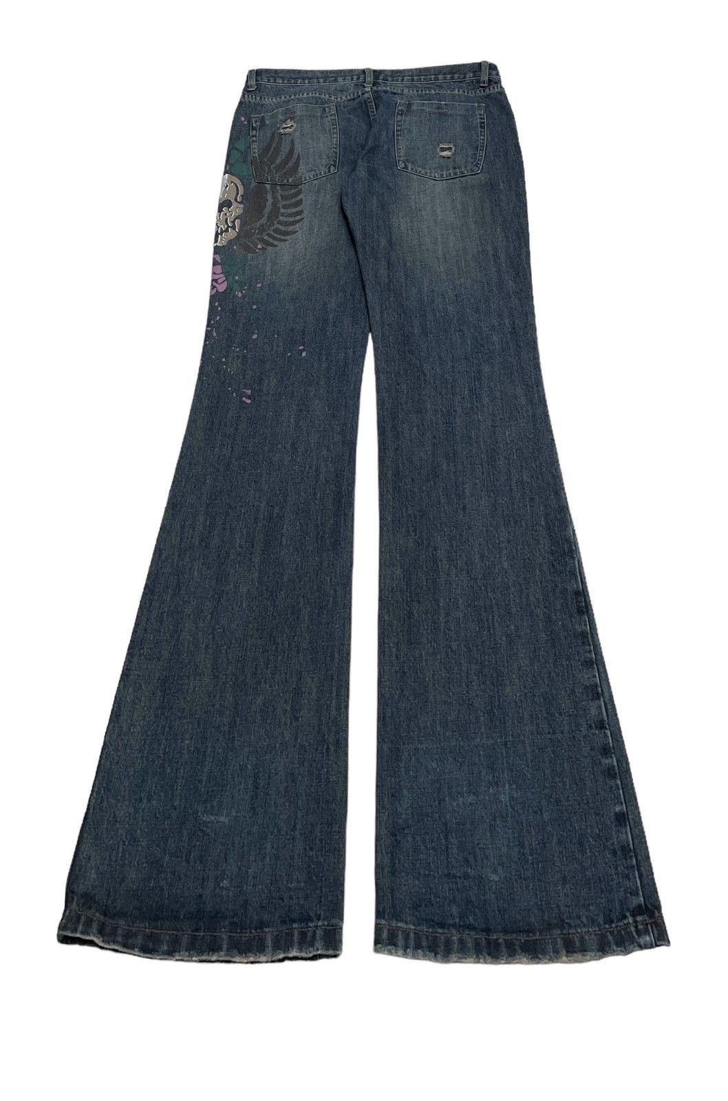 パンツ 00s archive japanese label flare denim パンツ 00s archive japanese label flare pants 00s archive