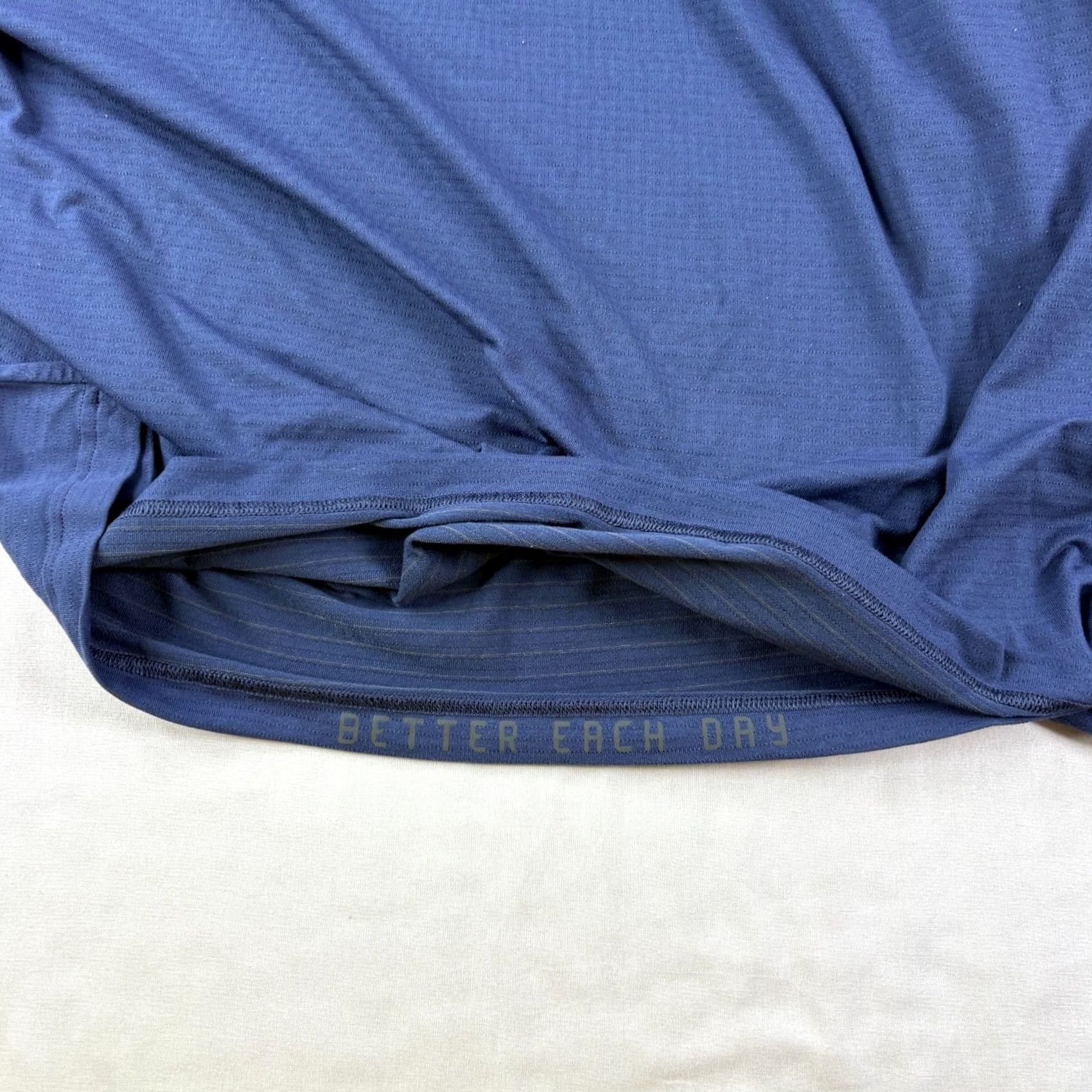 Lululemon Lululemon Shirt Mens XL Blue Long Sleeve Gym Performance Athleisure Size US XL / EU 56 / 4 - 6 Thumbnail