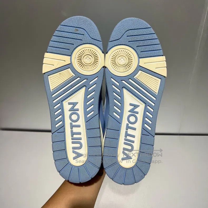 Louis Vuitton Louis Vuitton Trainer Sky Blue Board Shoes Size US 8.5 / EU 41-42 - 7 Thumbnail