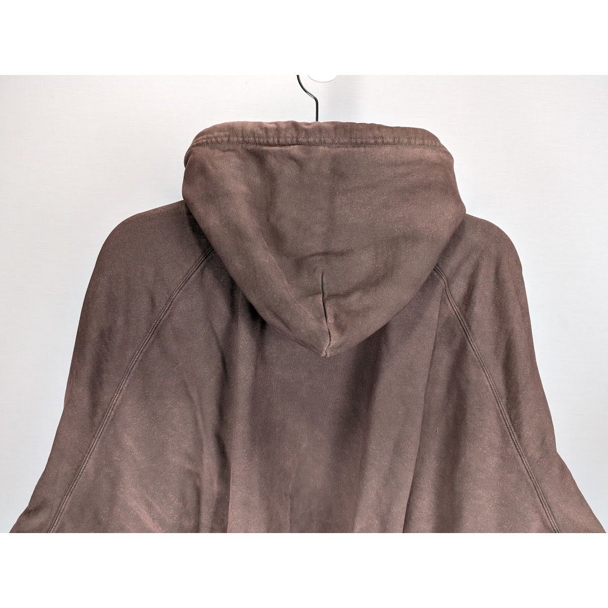 Balenciaga o1rshd1 Oversize Hoodie in Brown Size US M / EU 48-50 / 2 - 13 Thumbnail