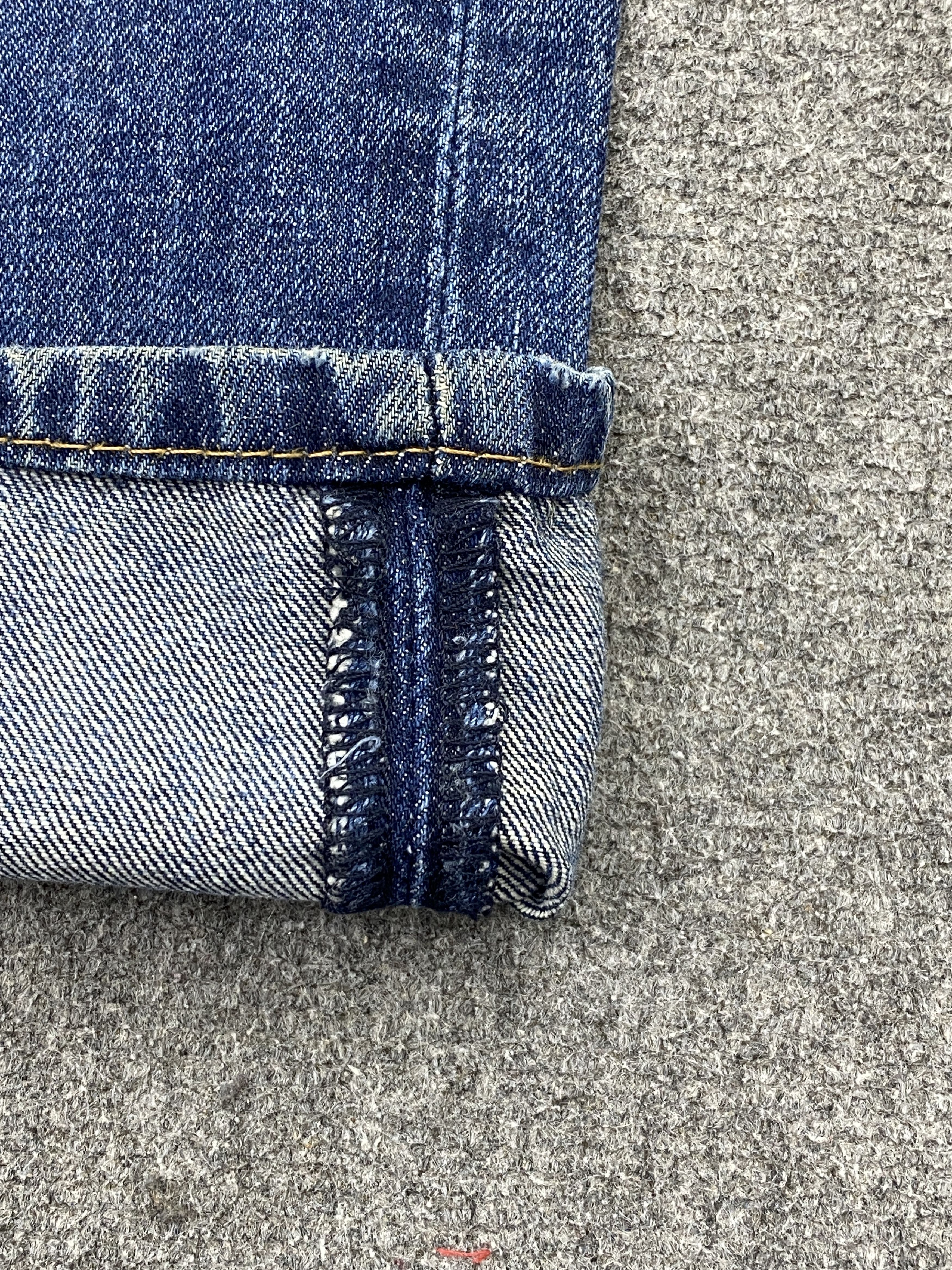 Levi's Vintage Levis 505 Stone Wash Jeans DP2681 Size US 39 - 12 Thumbnail
