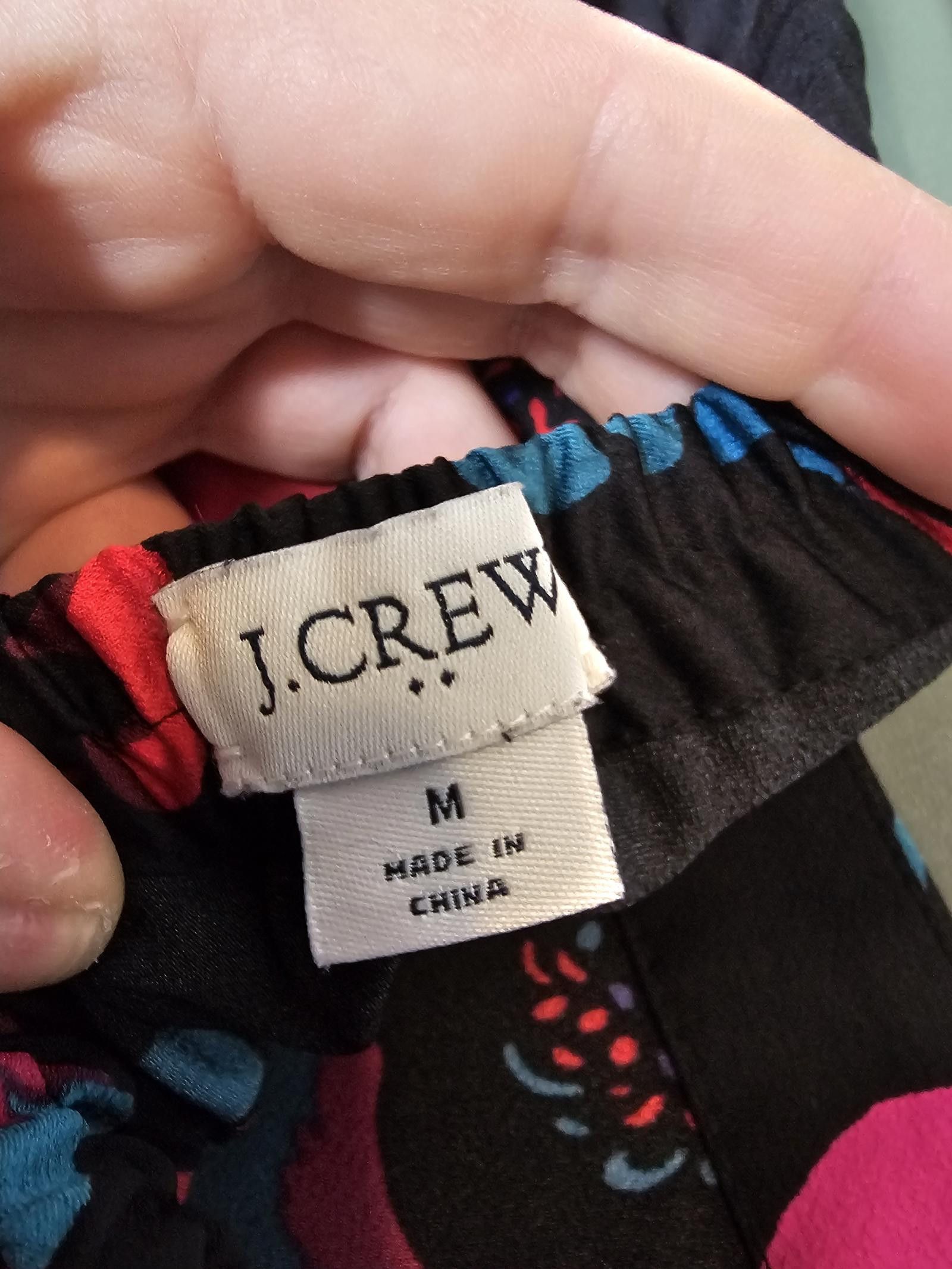 J.Crew J. Crew Skirt Black Womens Size M Long Polyester Size 32" / US 10 / IT 46 - 5 Thumbnail