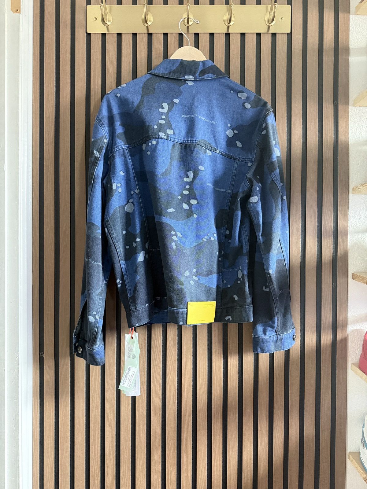 Off-White Off-White Camo Skate Denim Jacket Size US M / EU 48-50 / 2 - 2 Thumbnail