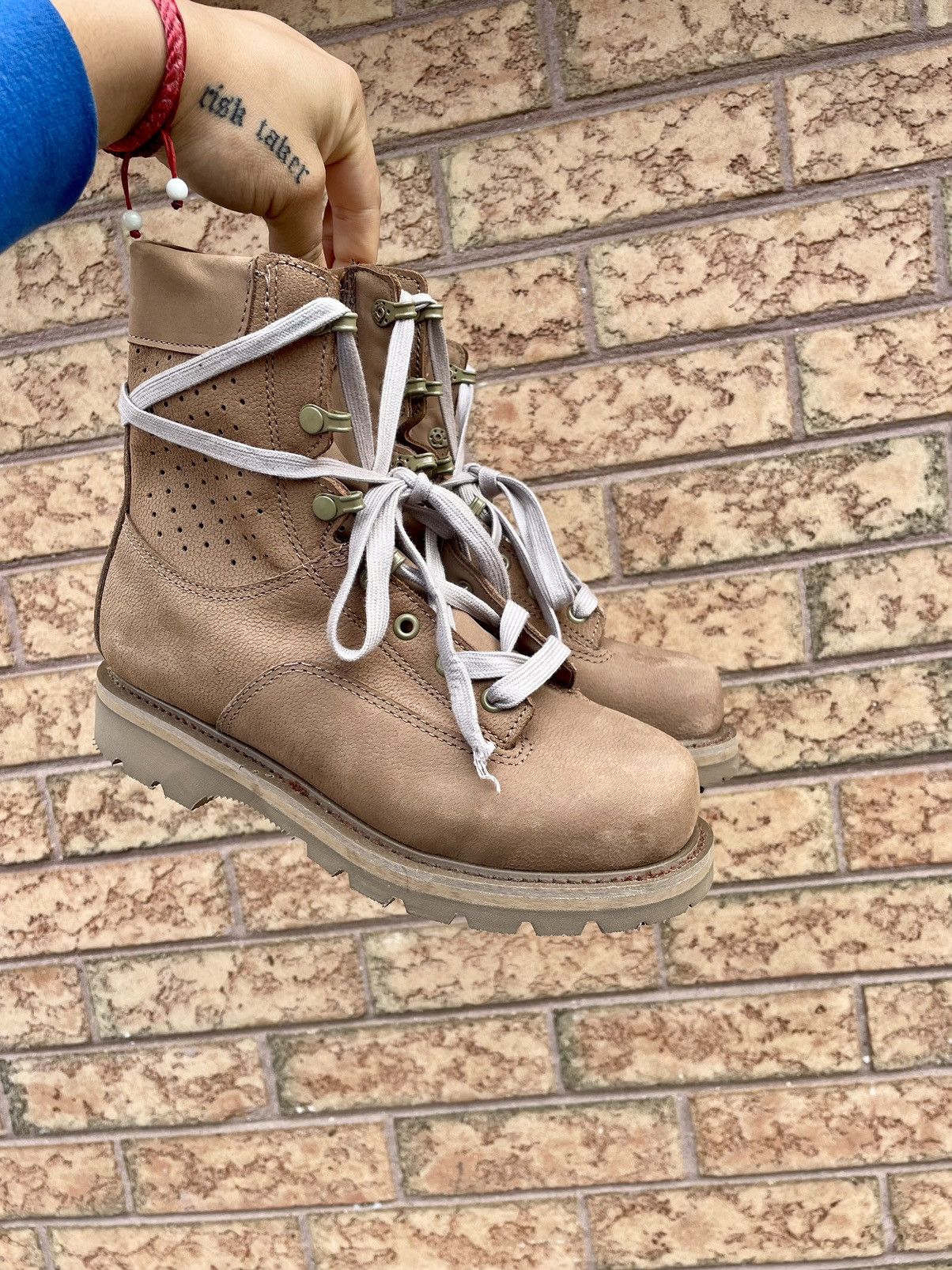Vintage Vintage Military Desert Storm Combat Boots Size US 12 / EU 45 - 1 Thumbnail