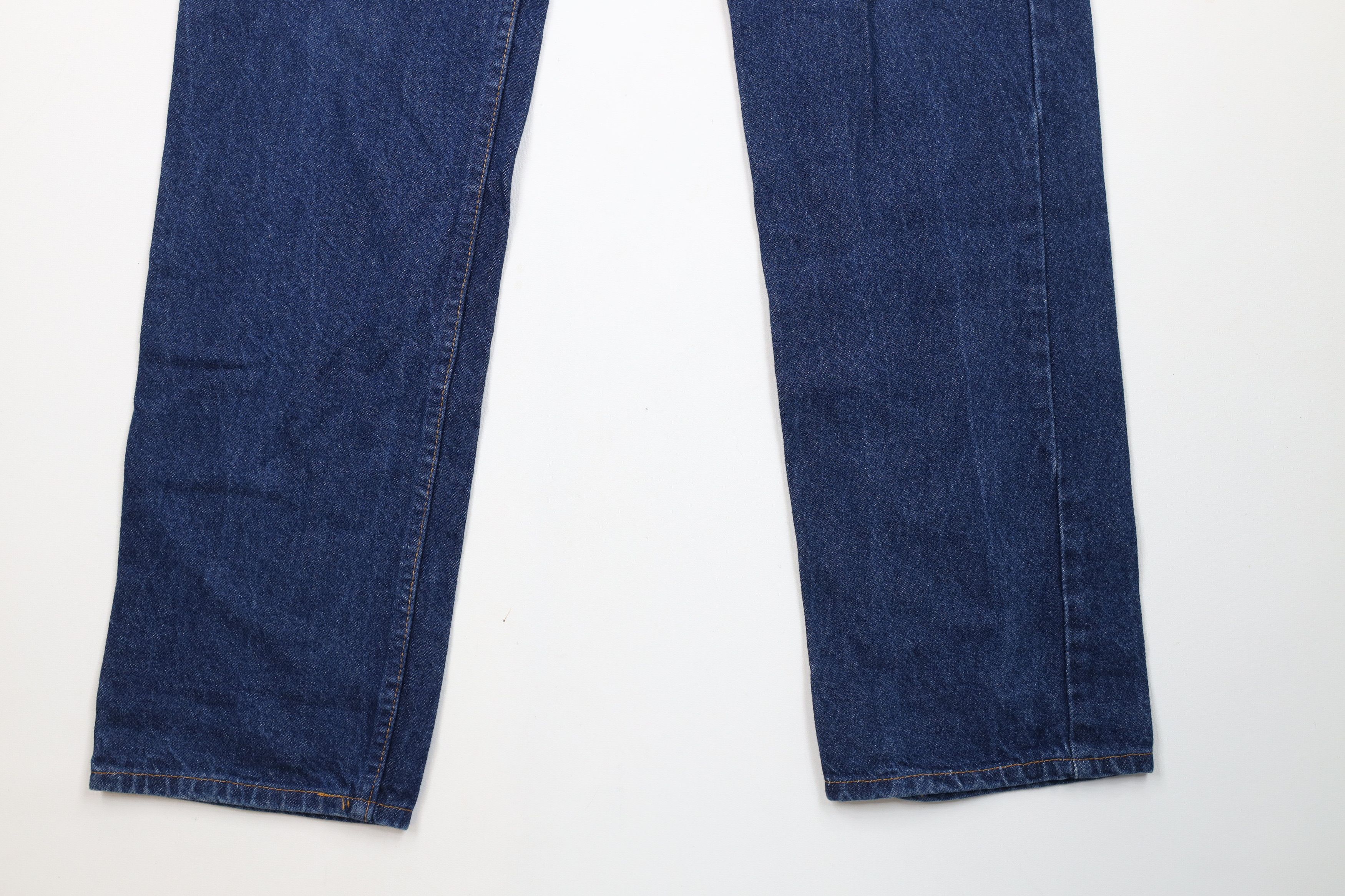 Vintage Vintage 80s Streetwear Leg Denim Jeans Blue Cotton USA Size US 34 / EU 50 - 4 Thumbnail