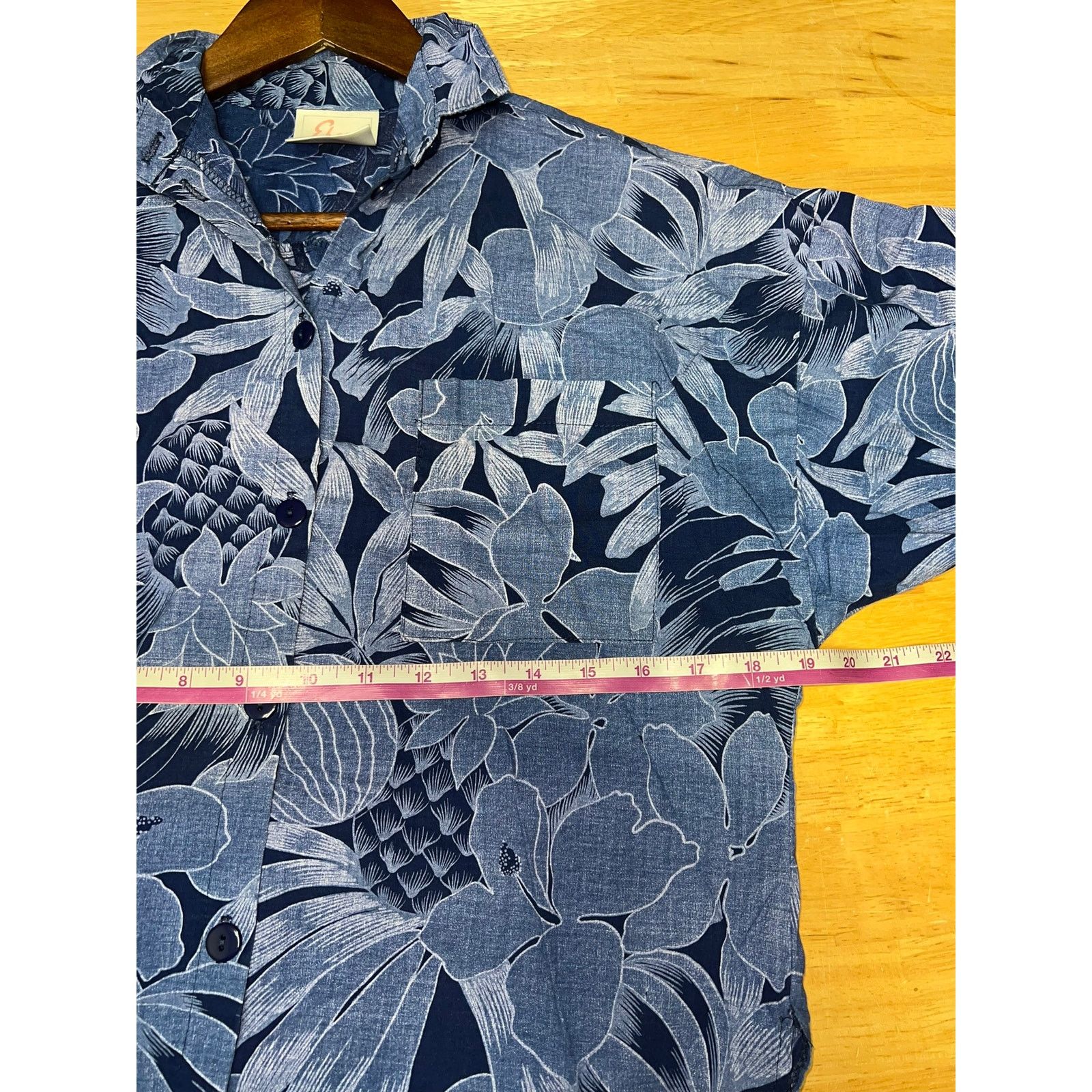 Vintage Vintage Eber Button Up Shirt San Francisco Blue USA Medium Size US M / EU 48-50 / 2 - 9 Thumbnail