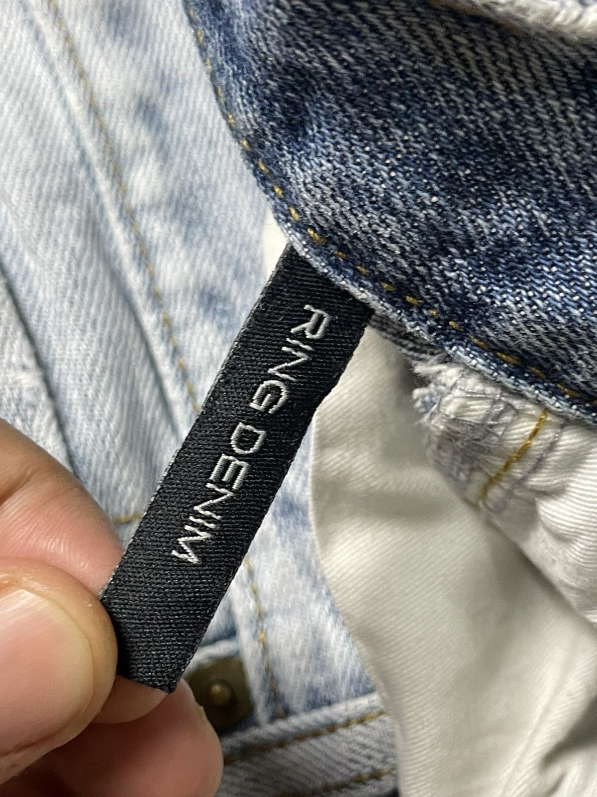 Hysteric Glamour × Japanese Brand × Vintage RING DENIM Japanese Brand Regular Fit Jeans (134) Size US 32 / EU 48 - 7 Thumbnail
