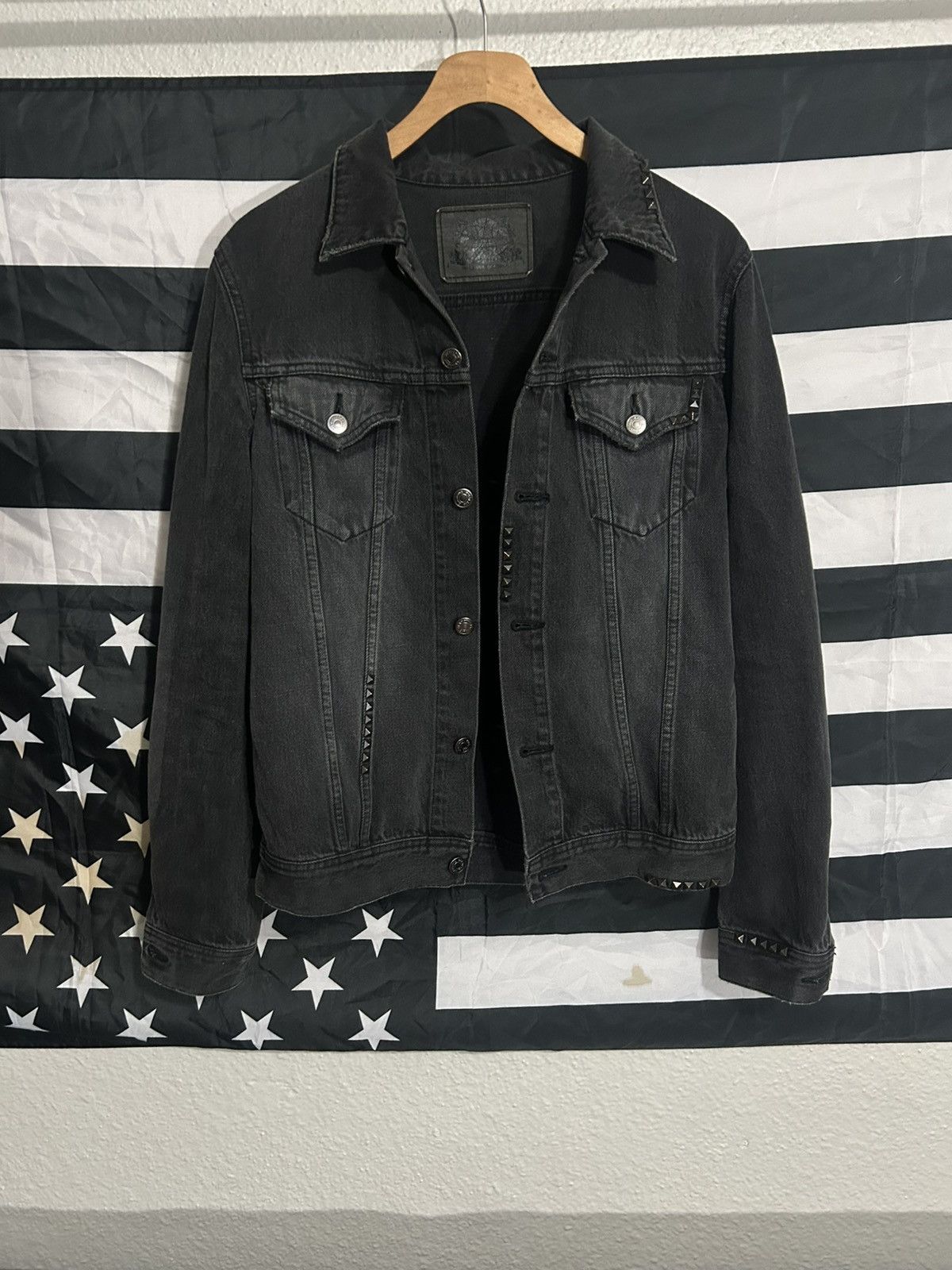 Hysteric Glamour xXx Studded Denim Jacket Size US S / EU 44-46 / 1 - 1 Thumbnail
