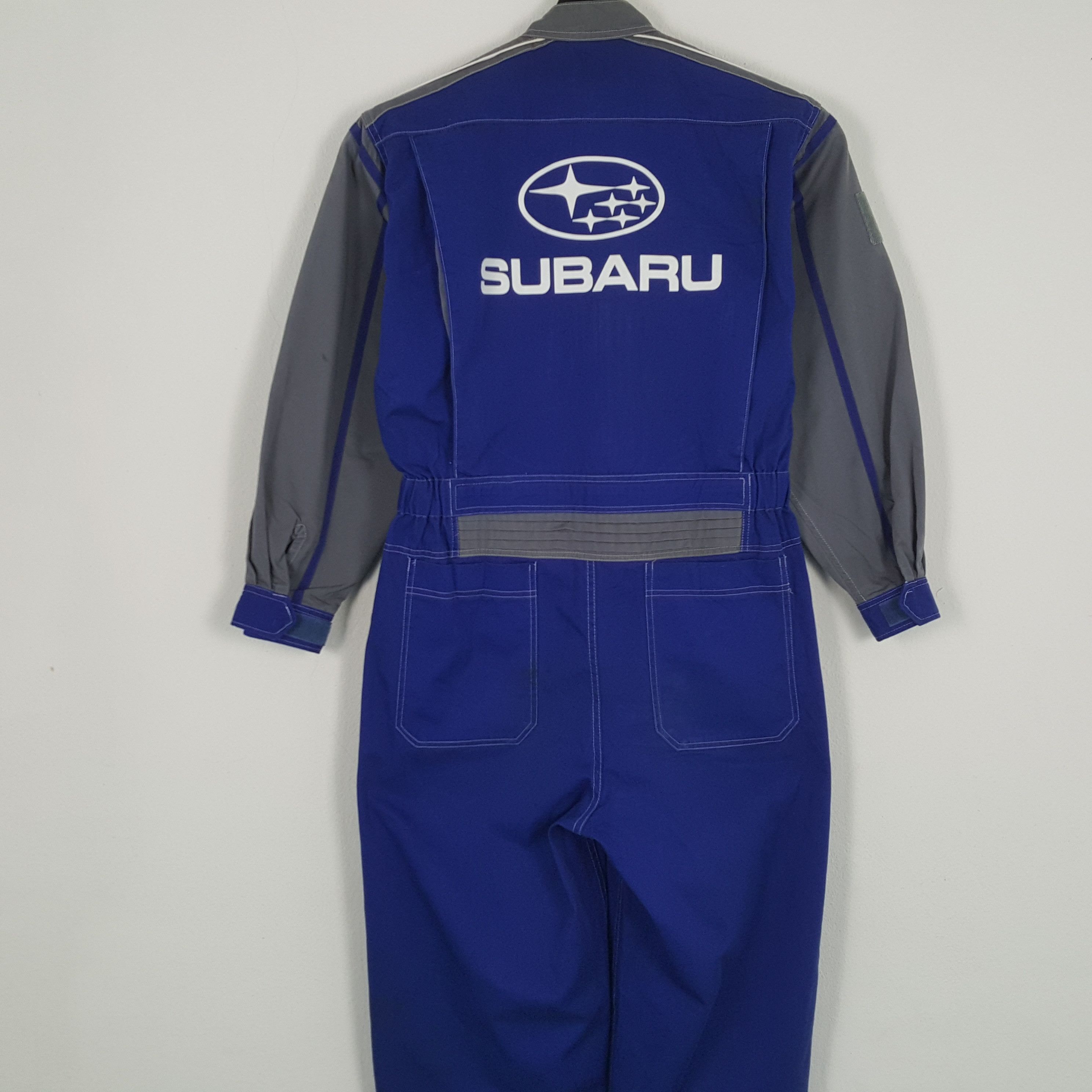 Japanese Brand × Vintage SUBARU Japanese Motorsports Custom Art Coverall Jacket Size US M / EU 48-50 / 2 - 2 Thumbnail