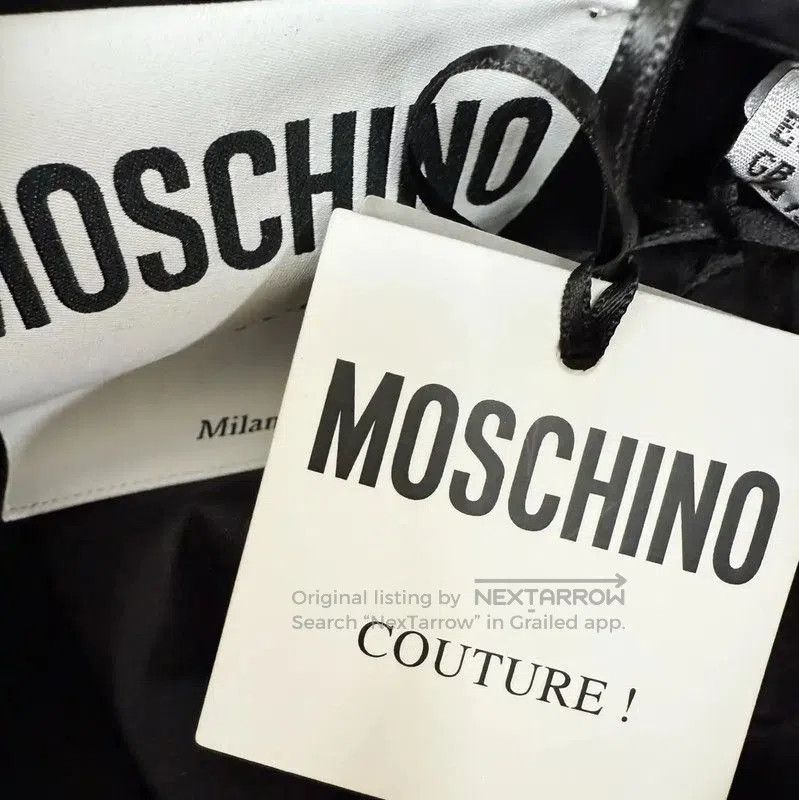 Moschino Moschino Black Long Sleeve Men's Shirt . Size US L / EU 52-54 / 3 - 4 Thumbnail