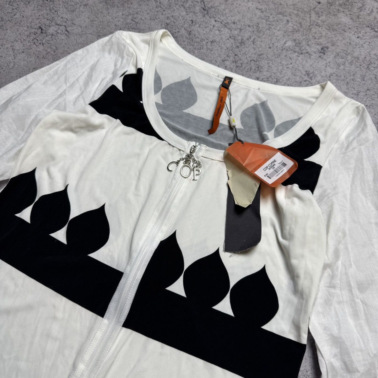 Cop Copine NEW Cop Copine Vintage Long Sleeve T-Shirt Size L / US 10 / IT 46 - 5 Thumbnail