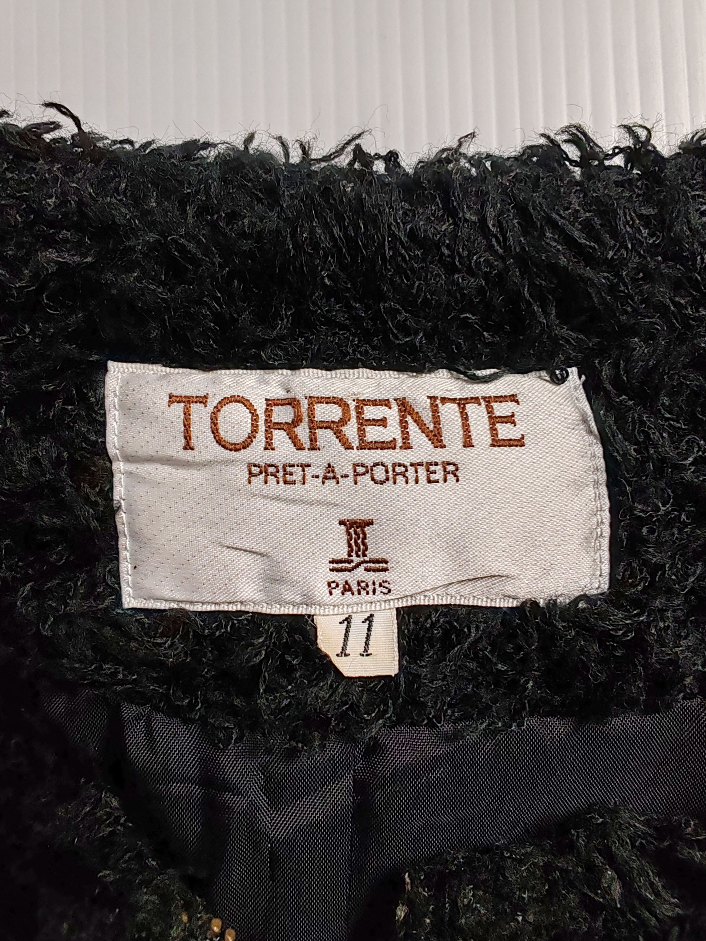 Other Torrente Pret-A-Porter Paris Faux Curly Fur Jacket size 11 Size ONE SIZE - 7 Thumbnail