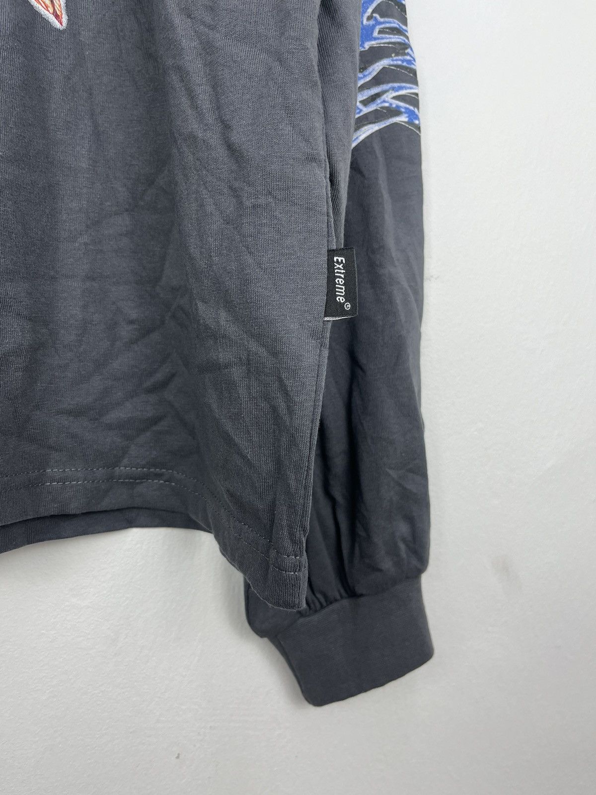 Japanese Brand Long Sleeve MadeExtreme x Black Air Awesome Print Size US XL / EU 56 / 4 - 2 Thumbnail