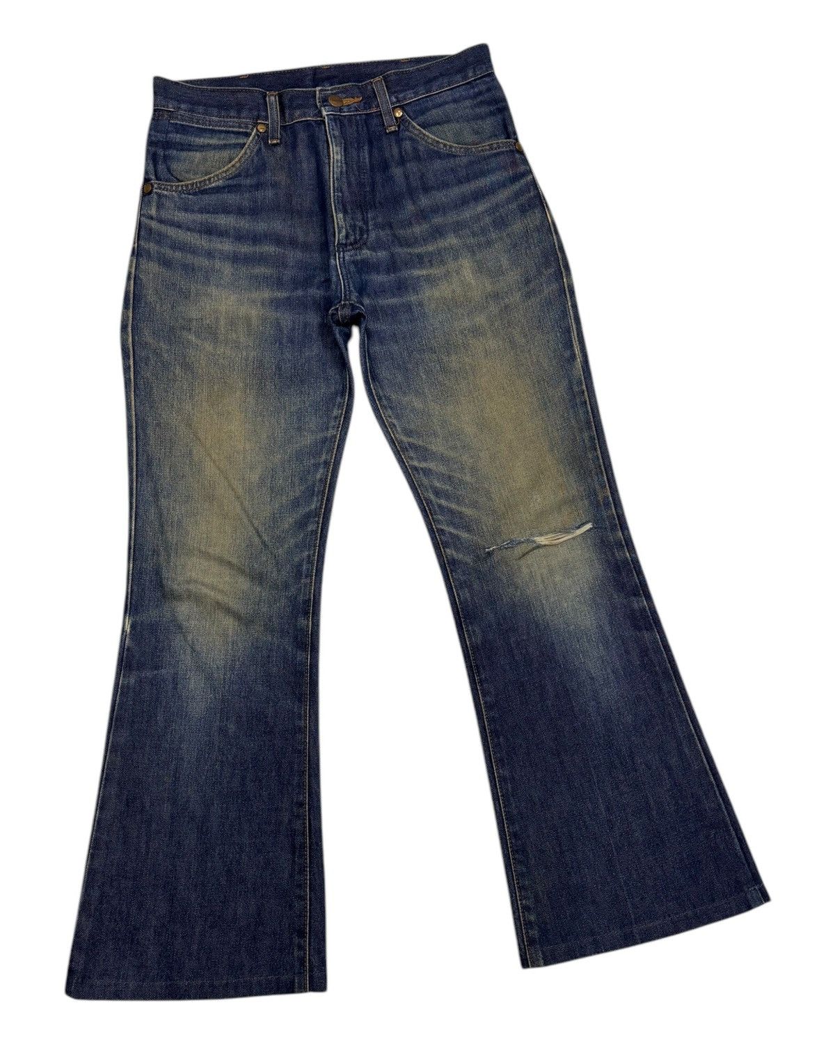 Japanese Brand × Wrangler FLARE JEANS WRANGLER BELL BOTTOM JEANS Size 29" - 3 Thumbnail