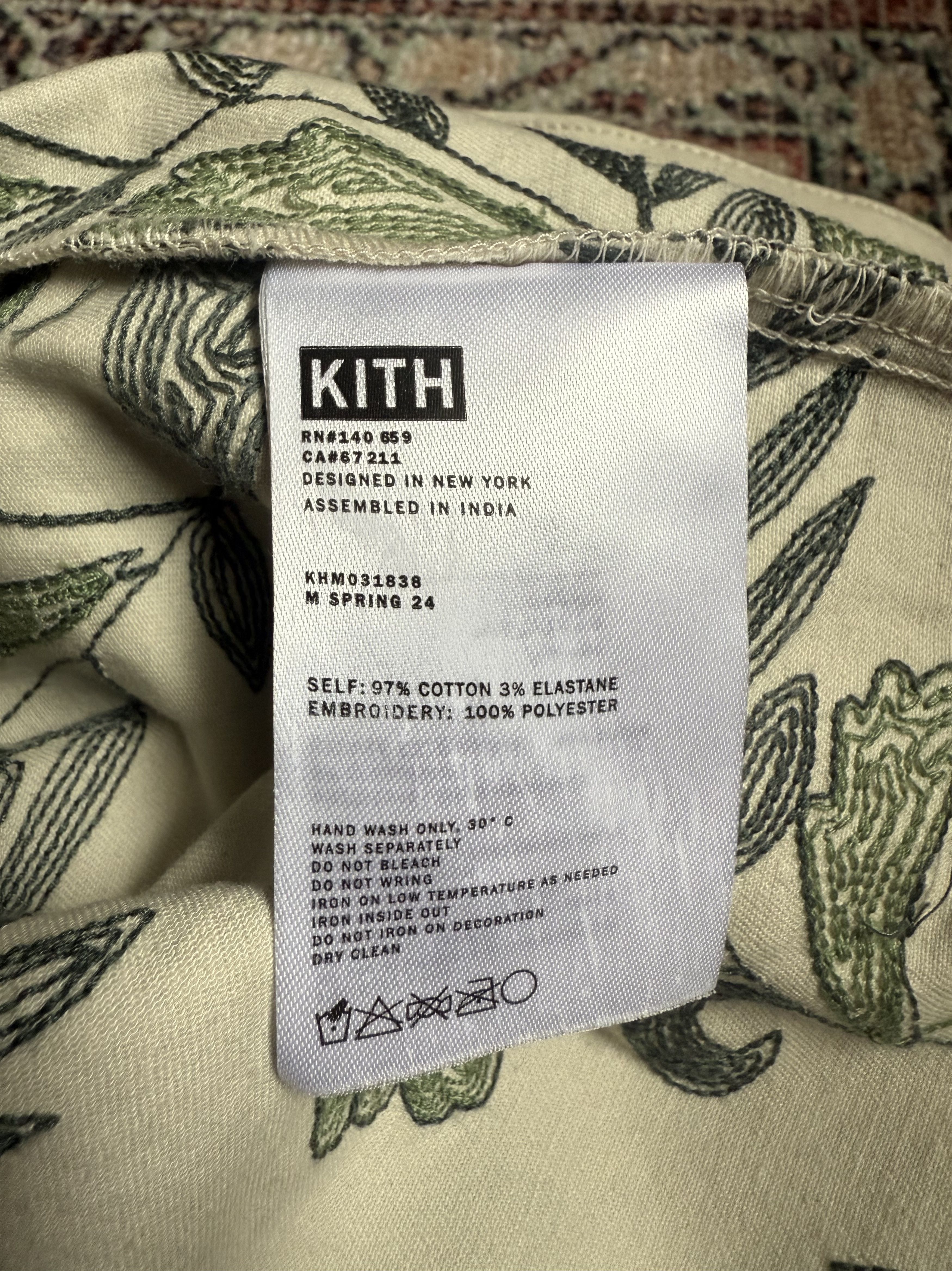 Kith Kith Chain-Stitched Glen Pullover Size US L / EU 52-54 / 3 - 6 Thumbnail
