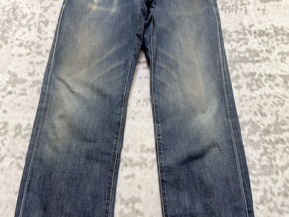 Edwin Vintage Edwin 503 Regular Distressed Fade Japanese Denim Size US 29 - 6 Thumbnail