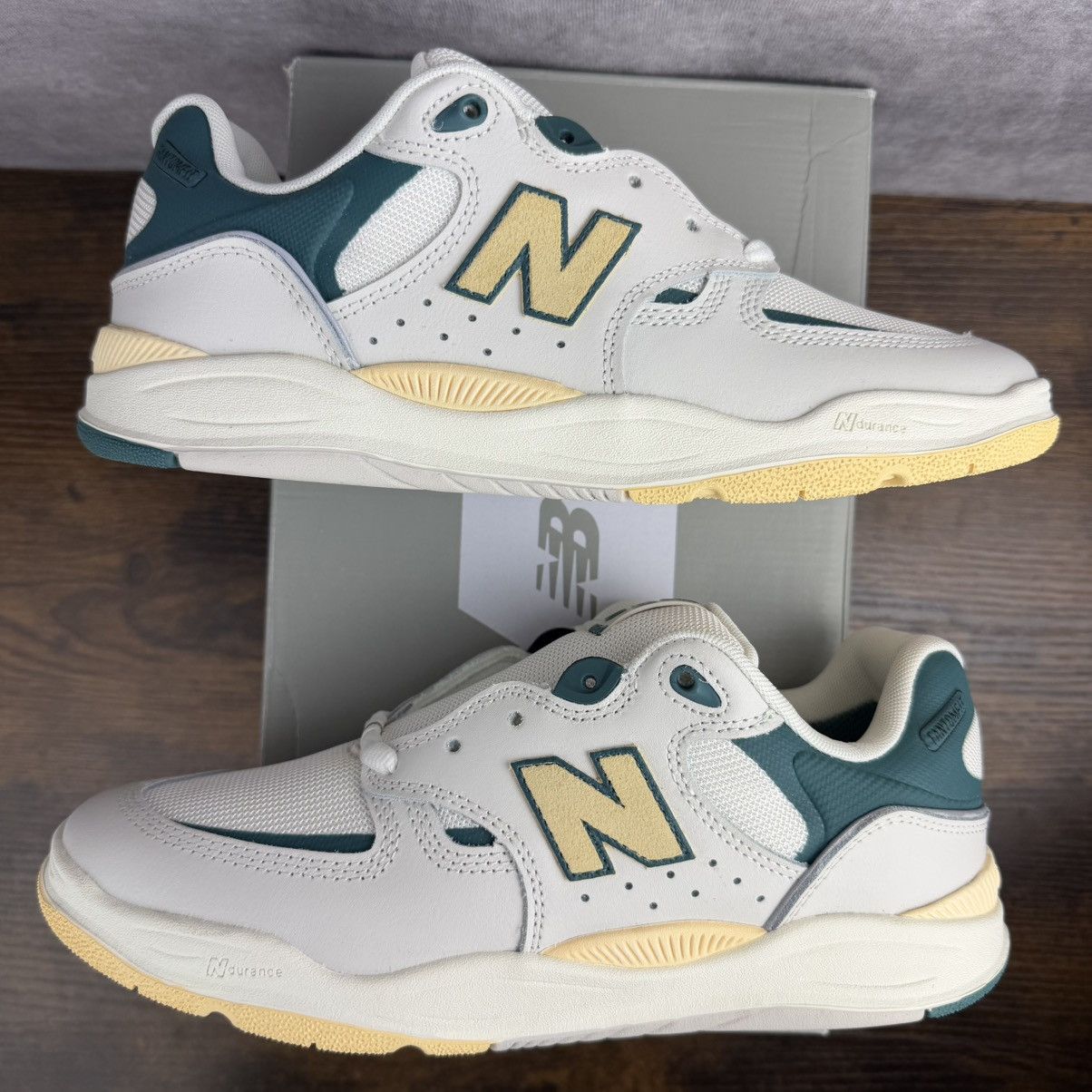 New Balance New Balance Numeric 1010 Tiago Lemos White Spruce NM1010AL Size US 8.5 / EU 41-42 - 3 Thumbnail