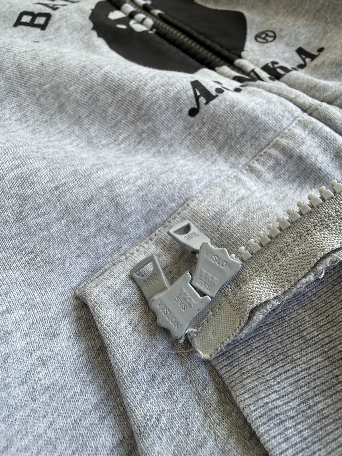 Bape A Bathing Ape Bape Ape shall never kill Ape zipper hoodie Size US L / EU 52-54 / 3 - 7 Thumbnail