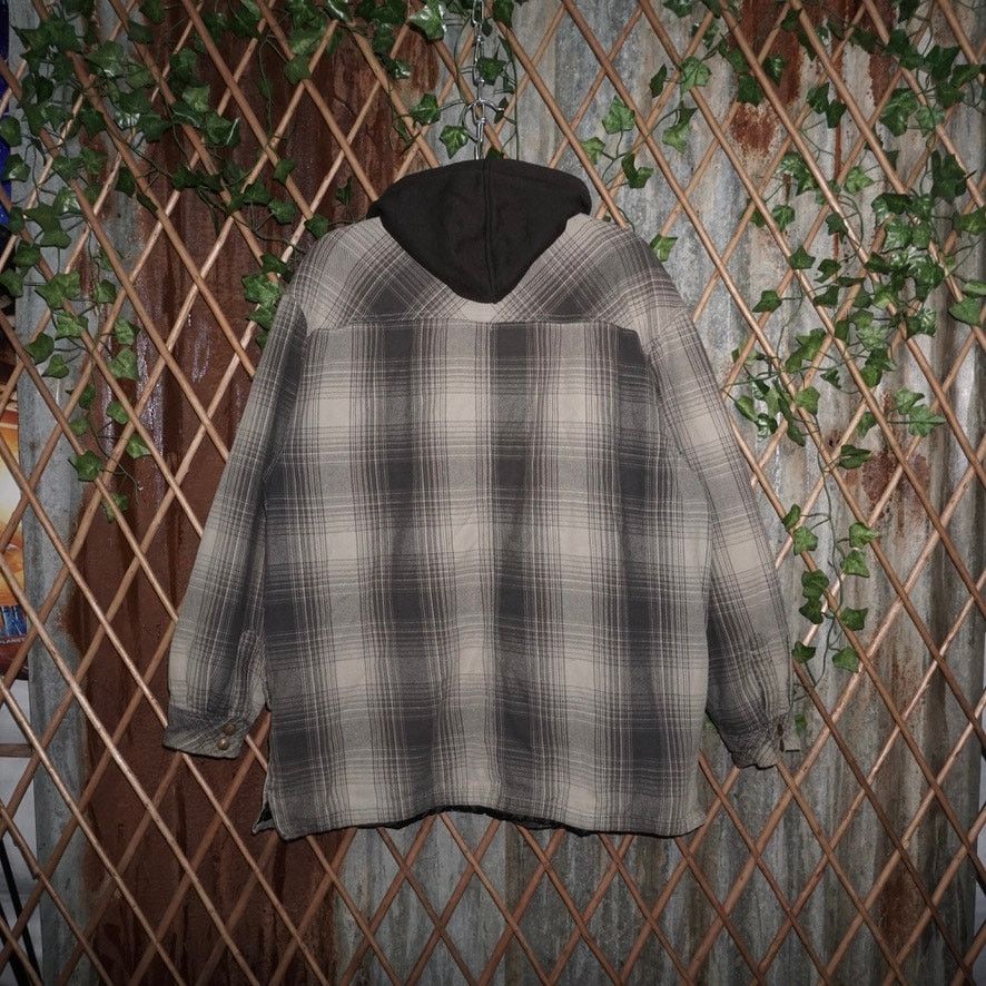 Dickies XL-Vintage Y2K genuine dickies plaid 00s workwear zip hoodie Size US XL / EU 56 / 4 - 3 Thumbnail