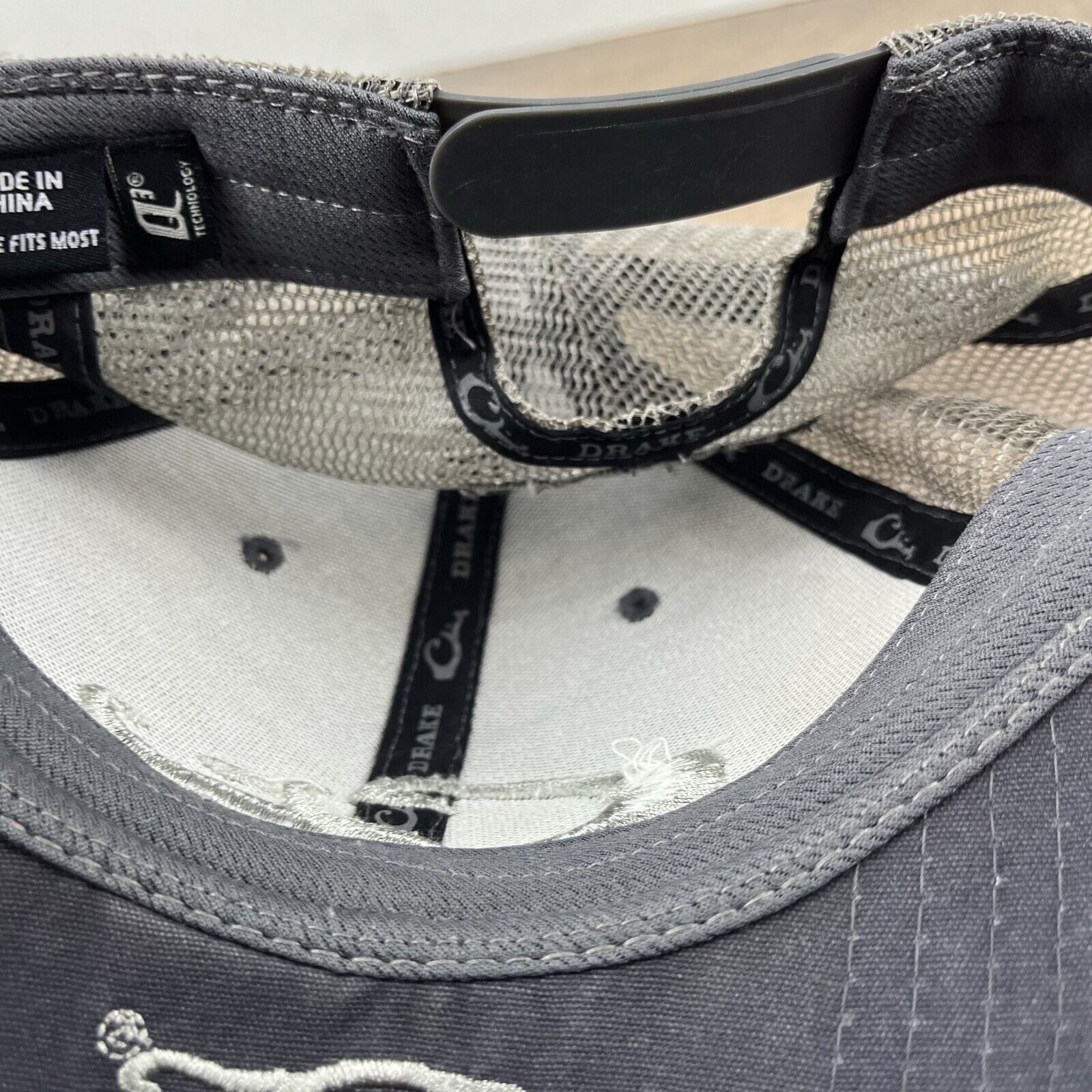 Other Quicksilver Hat Gray Cap Adjustable Hat Gray Adult Fit Hat Size ONE SIZE - 17 Thumbnail