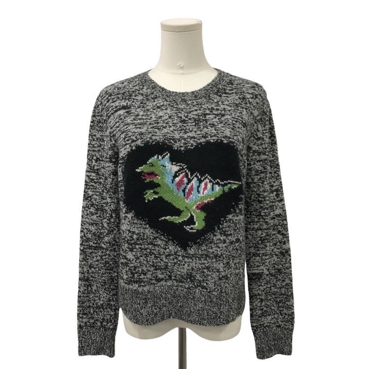 Dior Christian Dior Dinosaur Knit Sweater Size 38 Size S / US 4 / IT 40 - 1 Thumbnail
