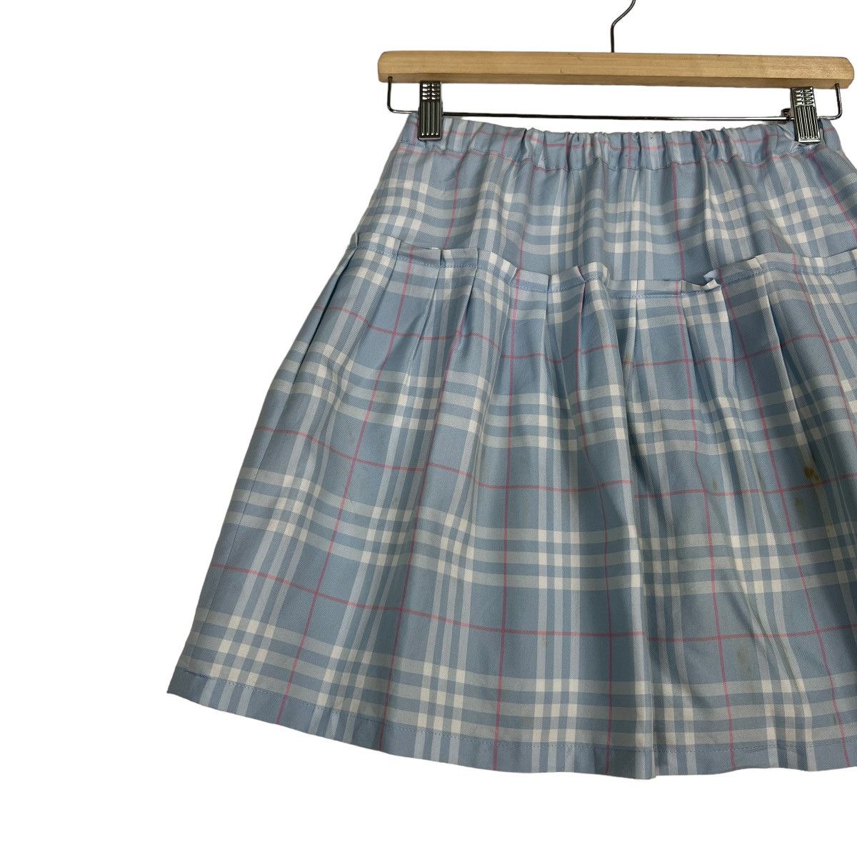 Burberry 🔥 BURBERRY IVY BLUE NOVA CHECK SKIRTS Size 38" / US 16 / IT 52 - 4 Thumbnail