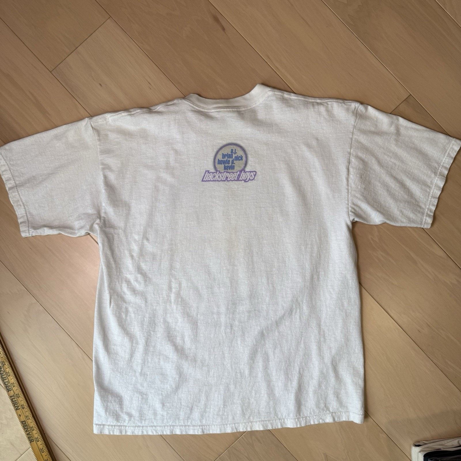 Vintage Vintage Backstreet Boys Shirt XL White Y2K Pop Music Size US XL / EU 56 / 4 - 7 Thumbnail