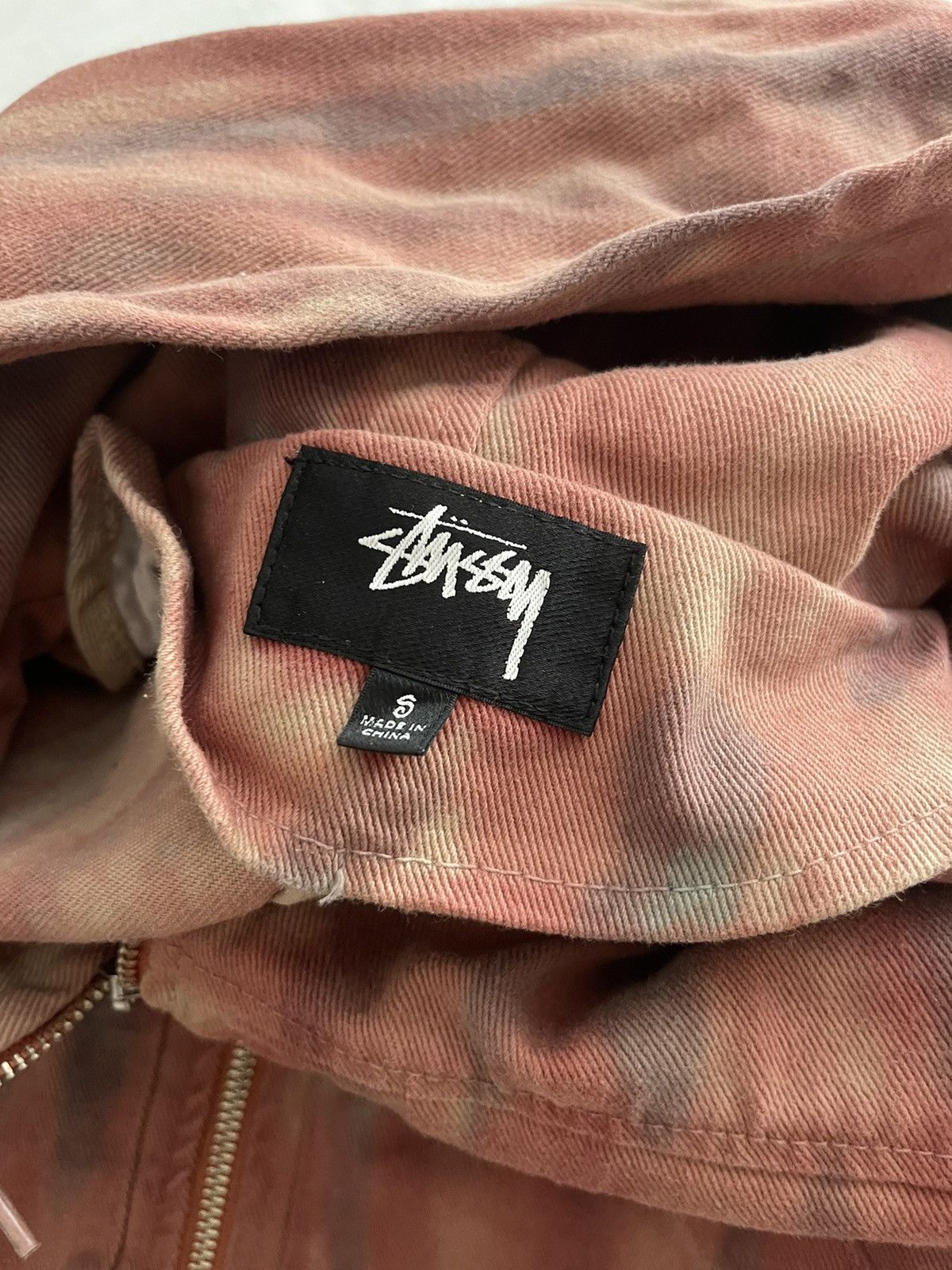 Stussy Stussy Pink Workwear Jacket Size Small Size US S / EU 44-46 / 1 - 3 Thumbnail