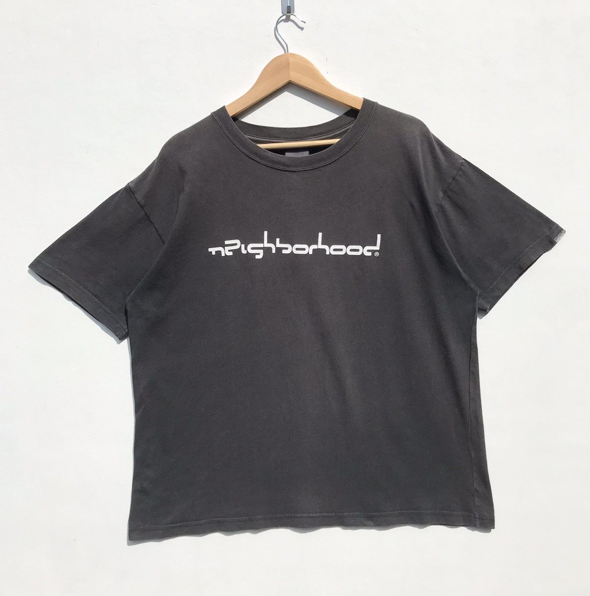 Neighborhood Neighborhood Shirt Spellout Neighborhood Japanese Designer Size US L / EU 52-54 / 3 - 1 Thumbnail