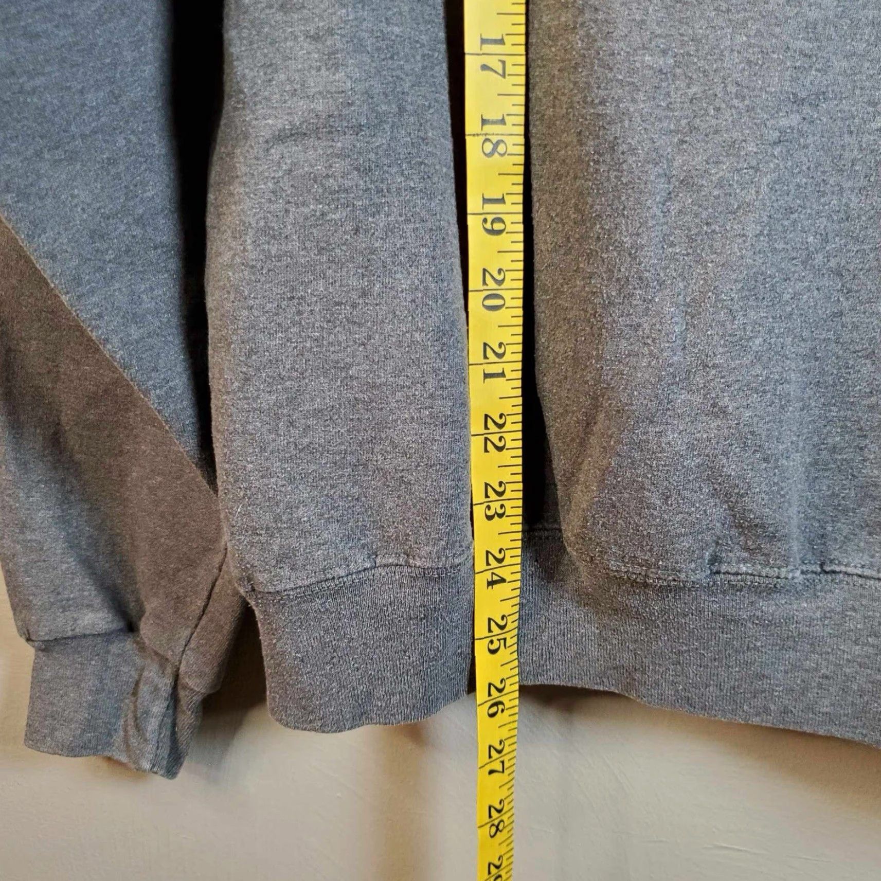 Starter VINTAGE Starter Sweatshirt Long-Sleeve Grey Crewneck Fleece Pullover Men XL Logo Embroidered 90s City Western Basketball Gym & Training Size US XL / EU 56 / 4 - 5 Thumbnail