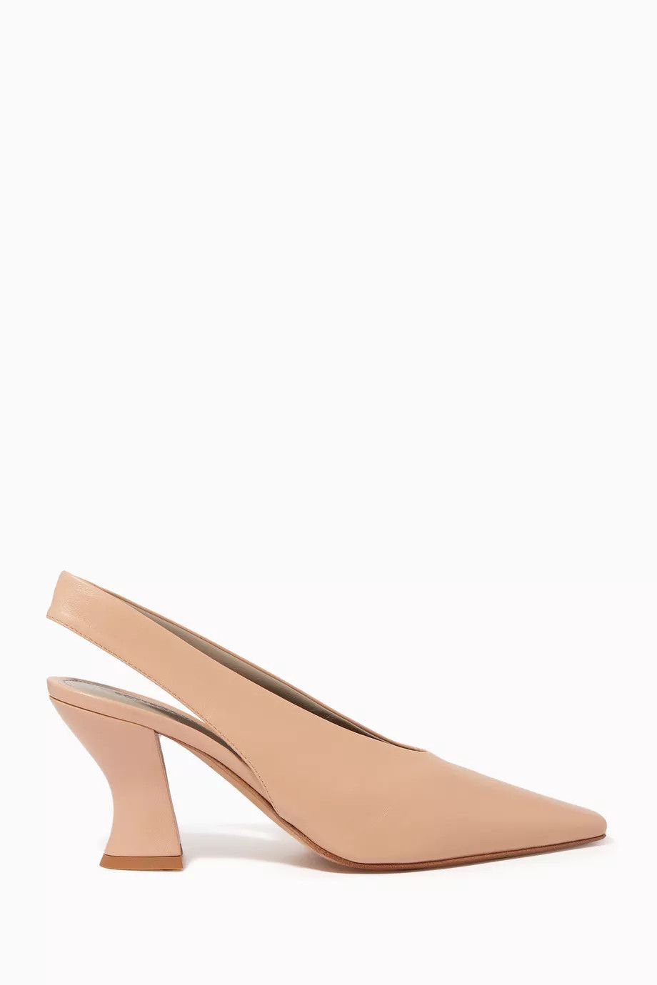 Bottega Veneta o1y0725 Leather Pumps in Blush Size US 10 / IT 40 - 1 Thumbnail