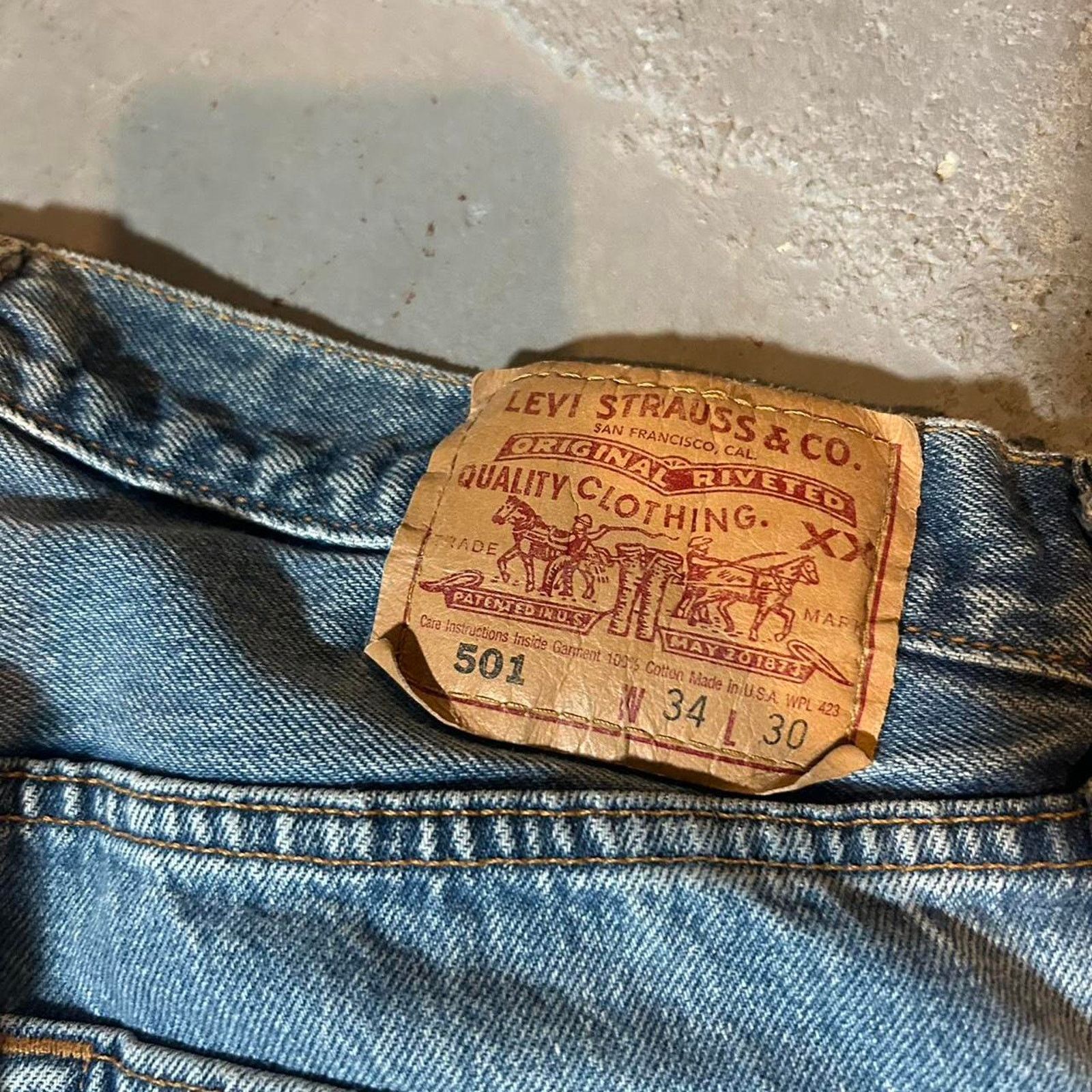 Levi's 80s blue levis 560 jeans Size US 32 / EU 48 - 4 Thumbnail