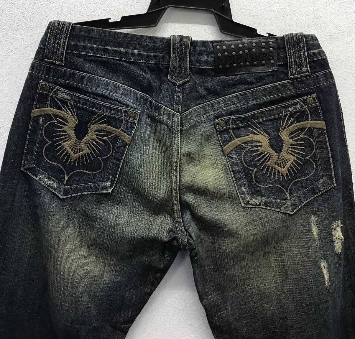 Nine Lives × Vintage Vintage Nine Lives Denim Pants Size US 33 - 4 Thumbnail