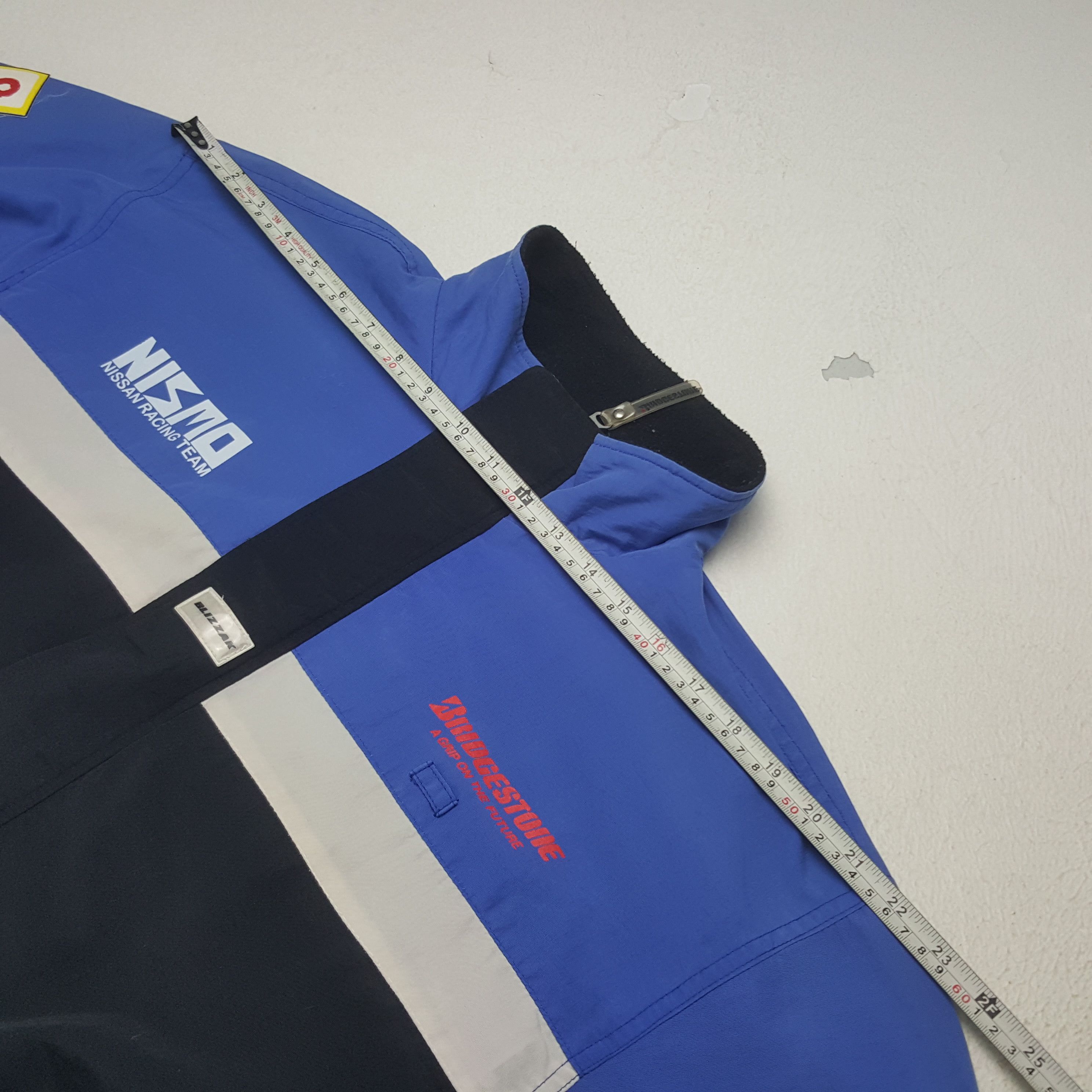 Japanese Brand Vintage Bridgestone Racing Nismo Nissan Japan Custom Jacket Size US L / EU 52-54 / 3 - 9 Thumbnail
