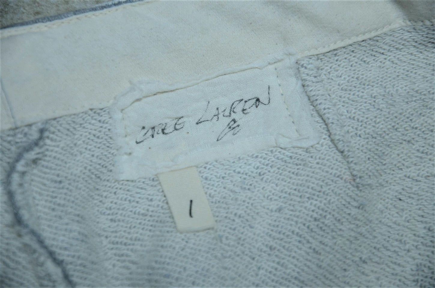 Greg Lauren Greg Lauren Classic Deconstructed Jeans-Sweatpants Paneled Size US 31 - 8 Thumbnail