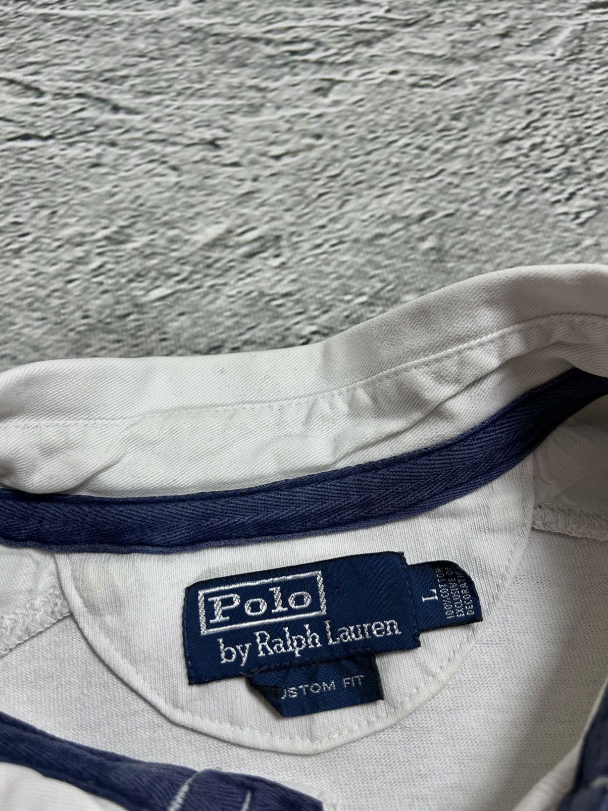 Ralph Lauren Chief Keef Polo Ralph Lauren England longsleeve white Size US L / EU 52-54 / 3 - 3 Thumbnail