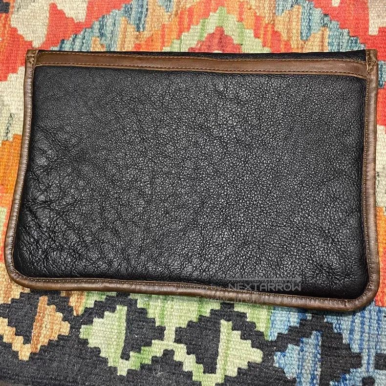 RRL Ralph Lauren RRL Ralph Lauren Leather and fur integrated clutch Size ONE SIZE - 5 Thumbnail