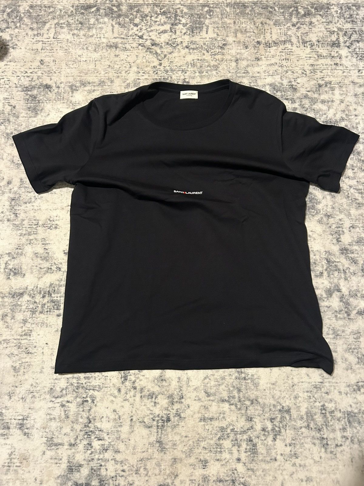 Yves Saint Laurent Black YSL Shirt Size US L / EU 52-54 / 3 - 5 Thumbnail
