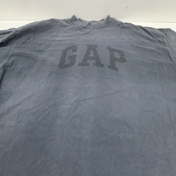 Balenciaga Balenciaga YEEZY x Gap x Balenciaga Washed Black Tee -2507 Size US S / EU 44-46 / 1 - 6 Thumbnail