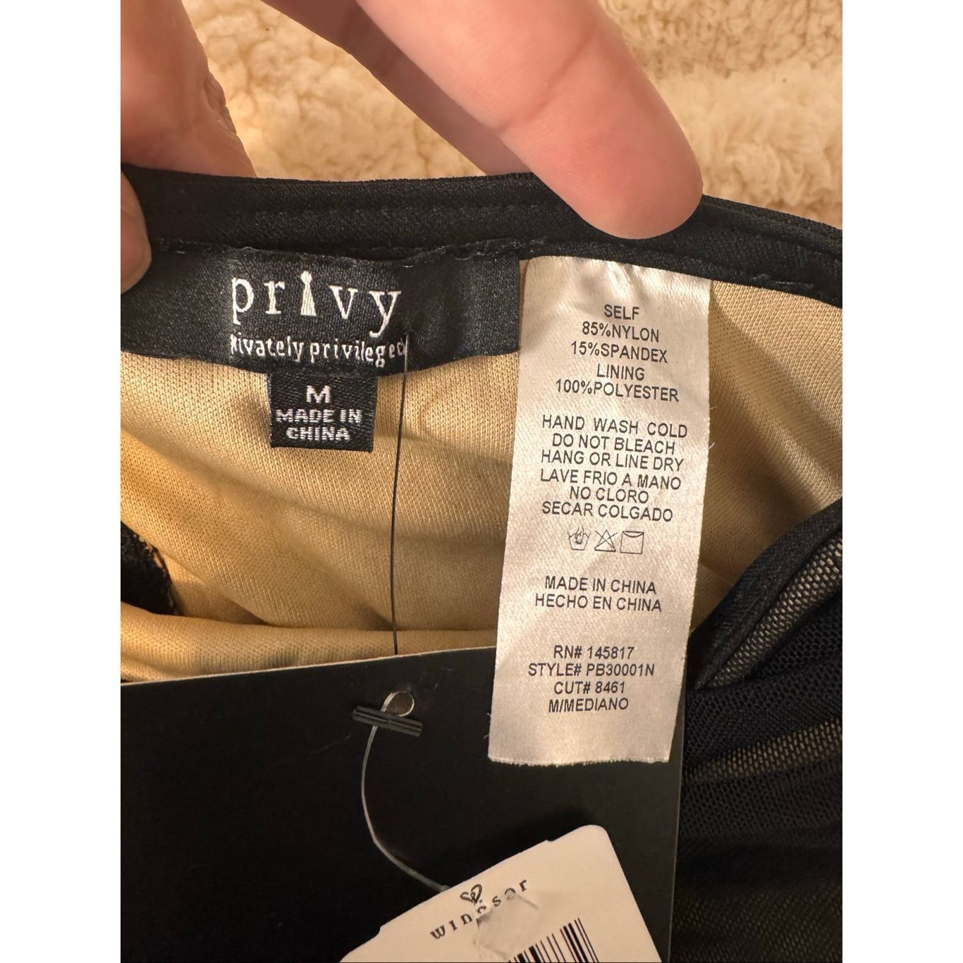 Other Privy Windsor Black Mesh Ruched Mini Skirt | Sheer Overlay N Size 30" / US 8 / IT 44 - 10 Thumbnail