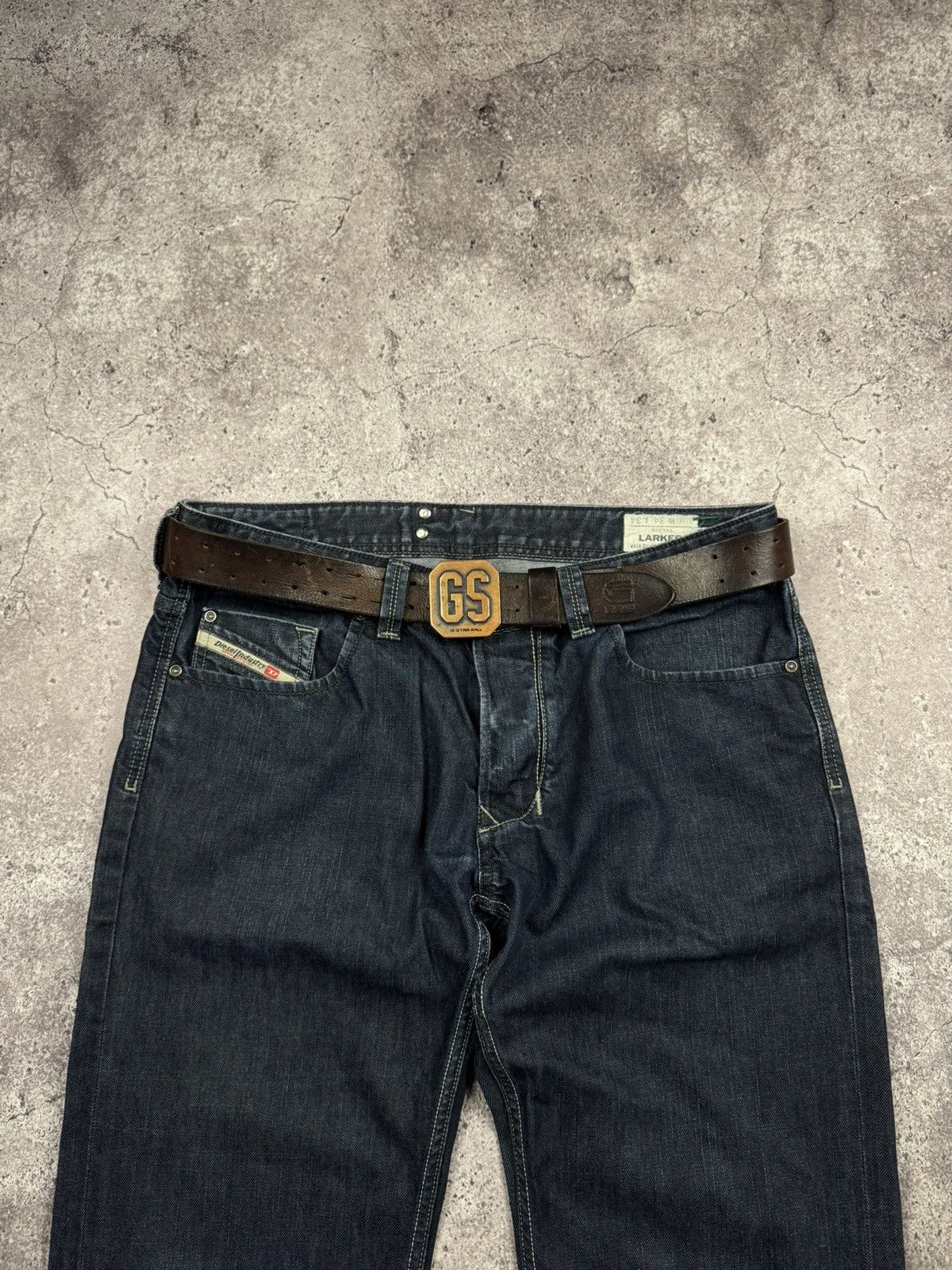 G-Star G-Star Raw Belt Leather Vintage Y2K Buckle Japanese Brand Size ONE SIZE - 1 Thumbnail