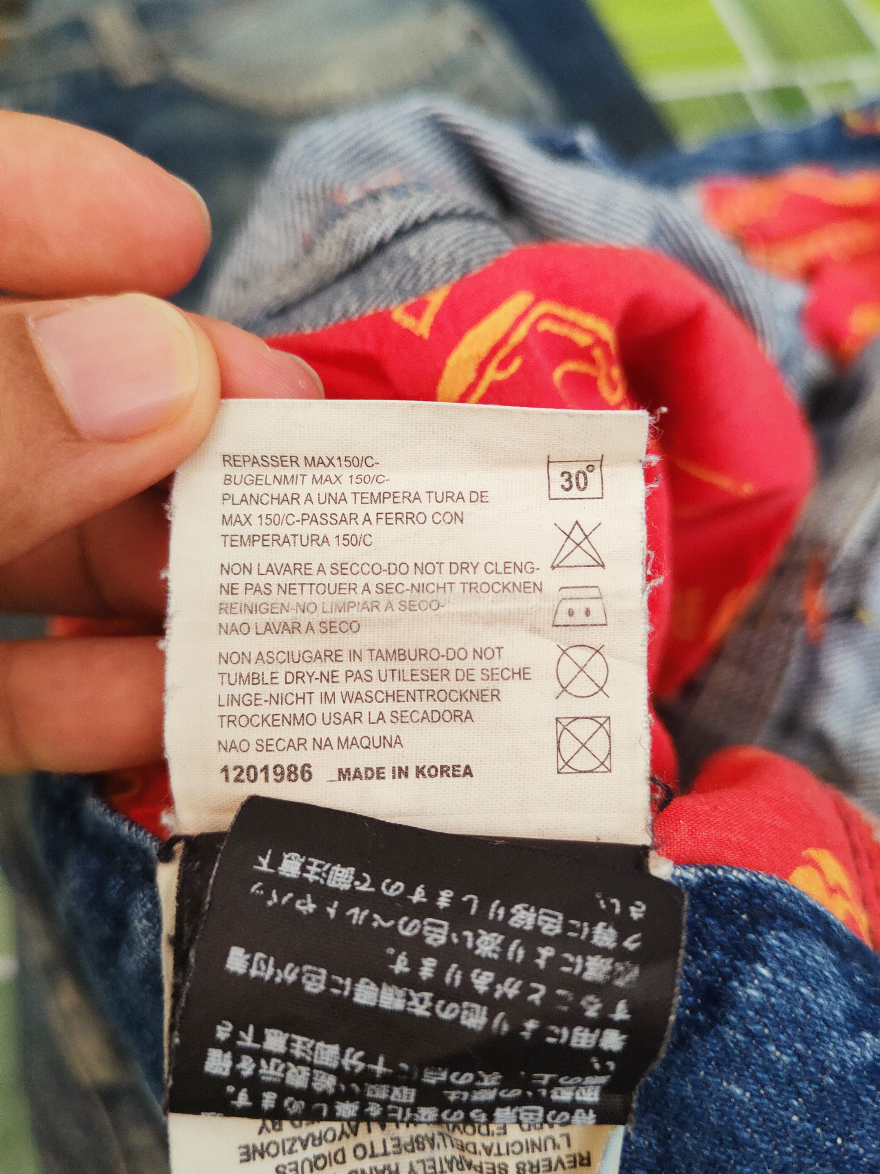Japanese Brand Redpepper Blue Distressed Ripped Jeans #S2698 Size 31" - 19 Thumbnail