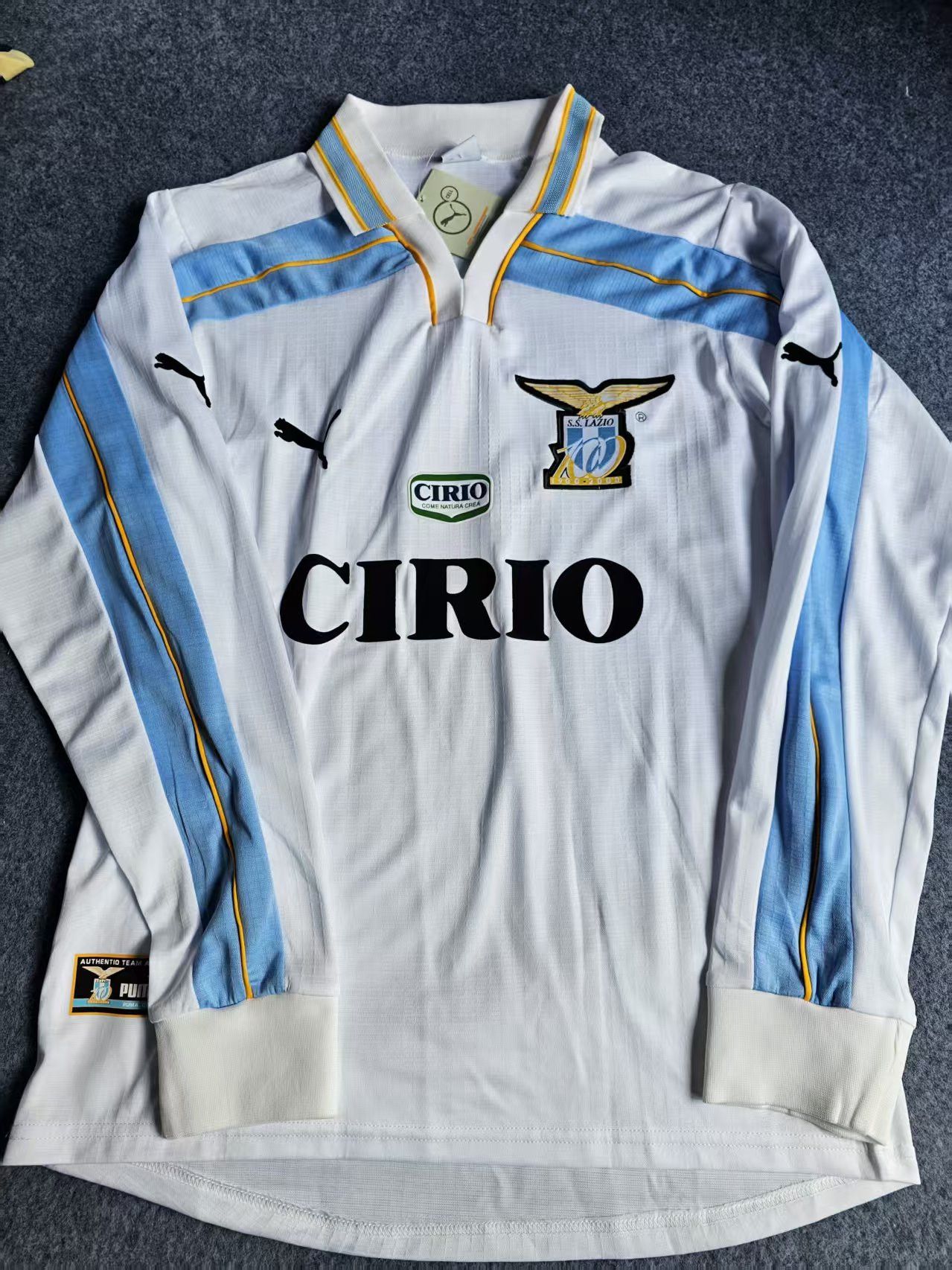 Other 1998 00 Lazio Jersey Away Longsleeve Size US M / EU 48-50 / 2 - 1 Thumbnail